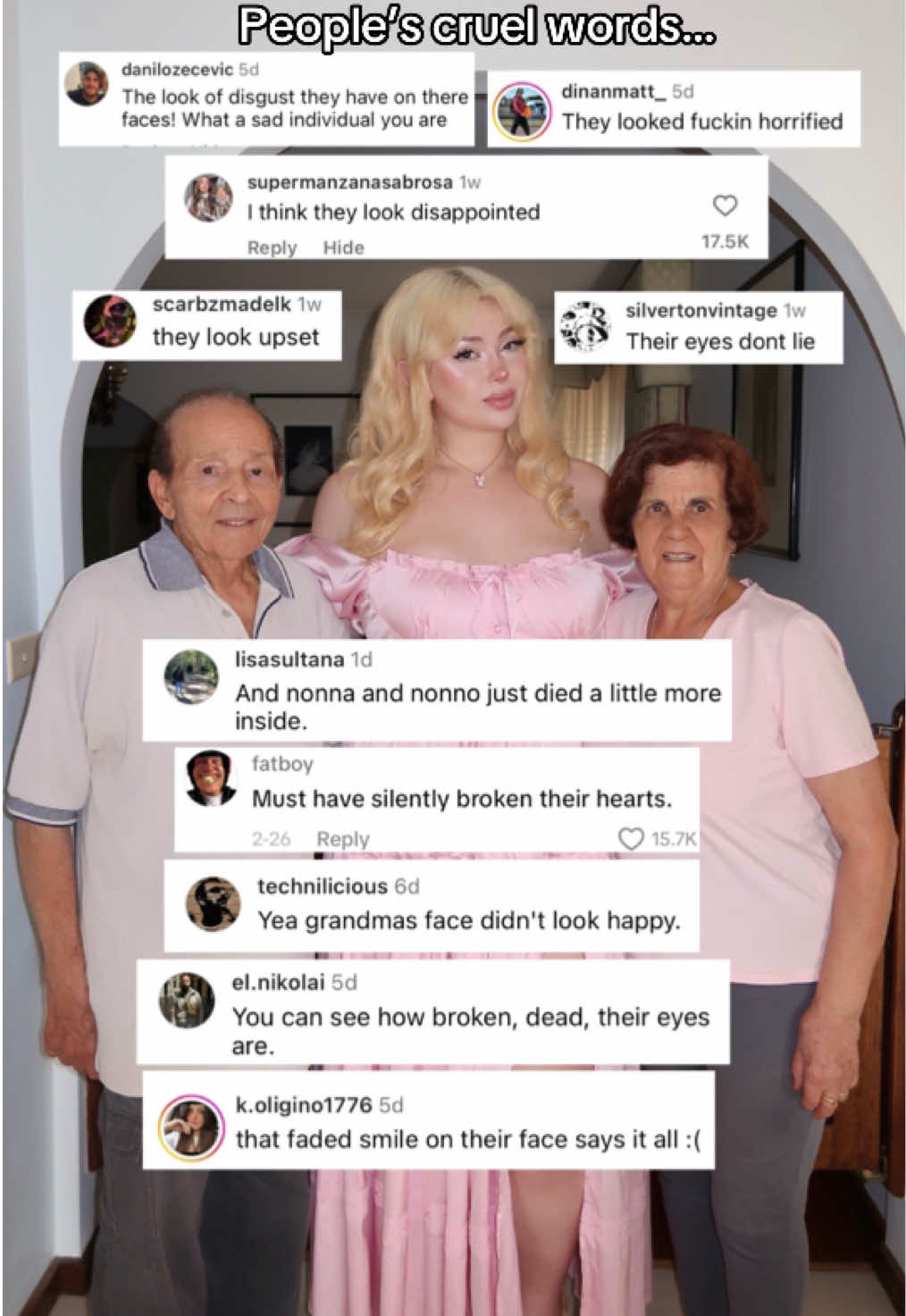 People hate to see a trans person be accepted and loved 🙃💕 #grandparents #trans 