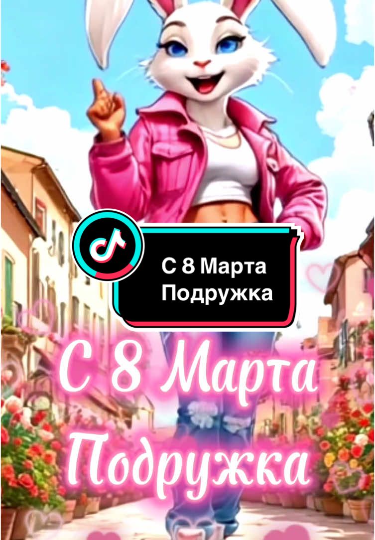 С 8 марта Подружка #8марта #с8мартаподружка #смеждународнымднемподружка #подругена8марта #8мартавтикток #8марта2025 #рекомендации #creatorsearchinsights 