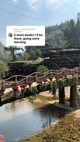 Replying to @BLUEtheCAT  Yessss!! This is how morning until evening Cat Cat Village is, quiet and beautiful 🥹  #traveltiktok  #vietnamtravel 