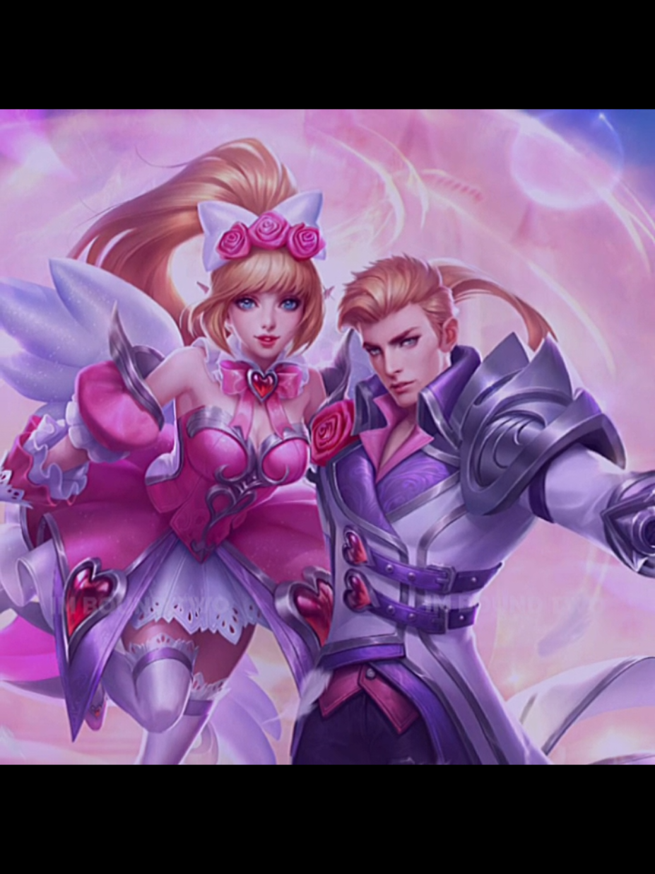 miya and alucard couple in MLBB #fyp #mobilelegends 