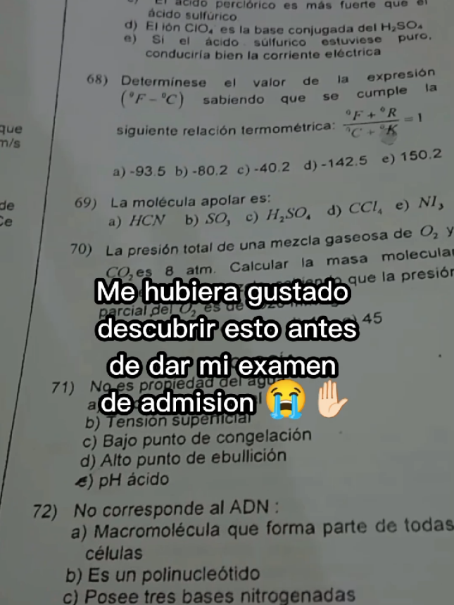 No pierdas esta oportunidad y visita el enlace de mi perfil para más información ✋🏻😔 app para el examen de admision, jugar con preguntas de admisión, examen de admision 2025 #postulantesuniversitarios #Preu #postulantesuni #preparacionpreuniversitaria #bancosdepreguntas #examendeadmision2025 #academiapreuniversitaria #