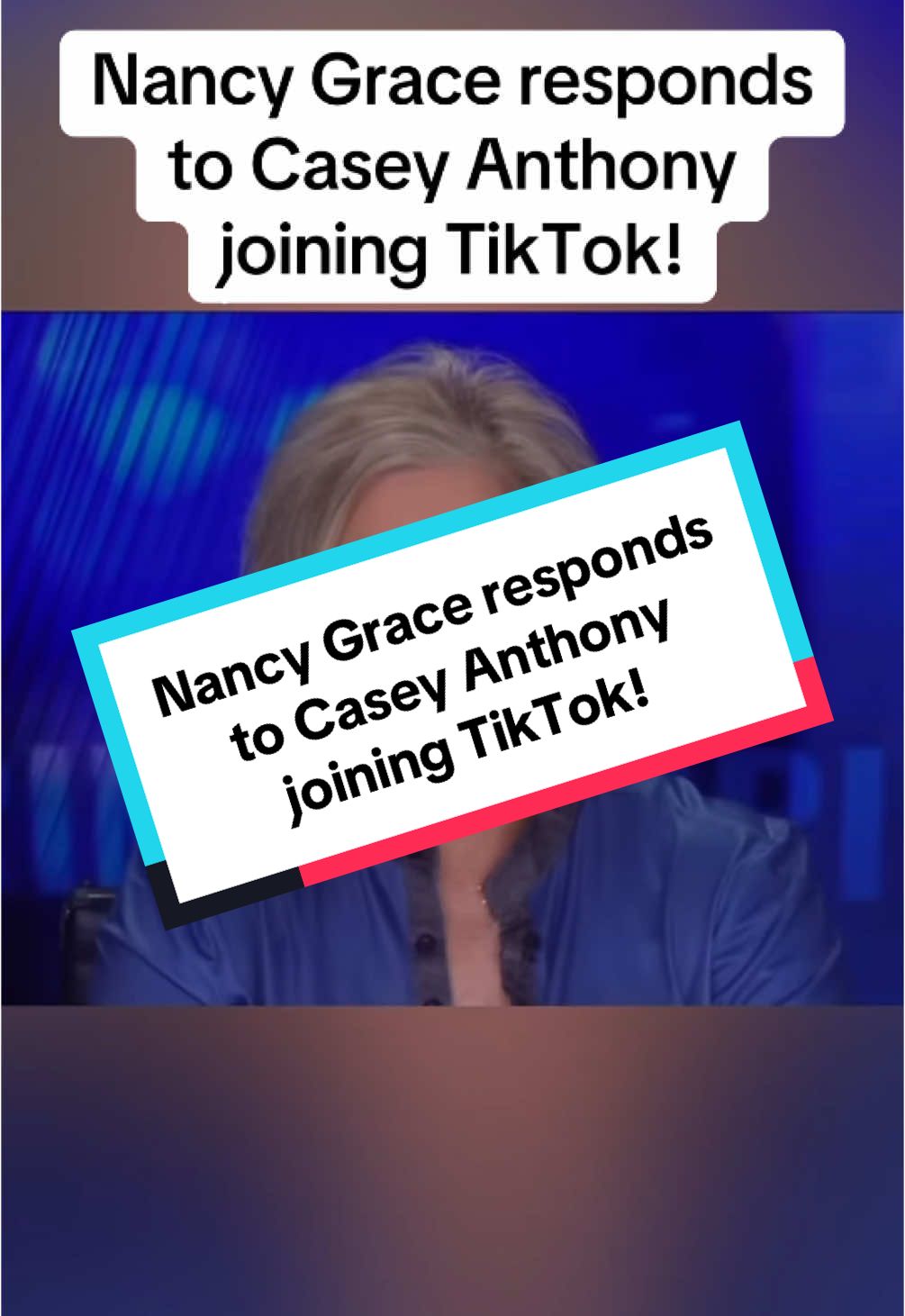 Nancy Grace responds to Casey Anthony joining TikTok! #fyp #foryou #crime #truecrime #nancygrace #response #tiktok #police #news #viral 