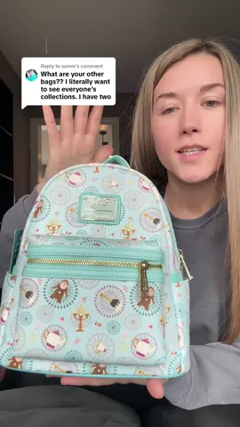 Replying to @samm Love them all #disney #loungefly #backpack 