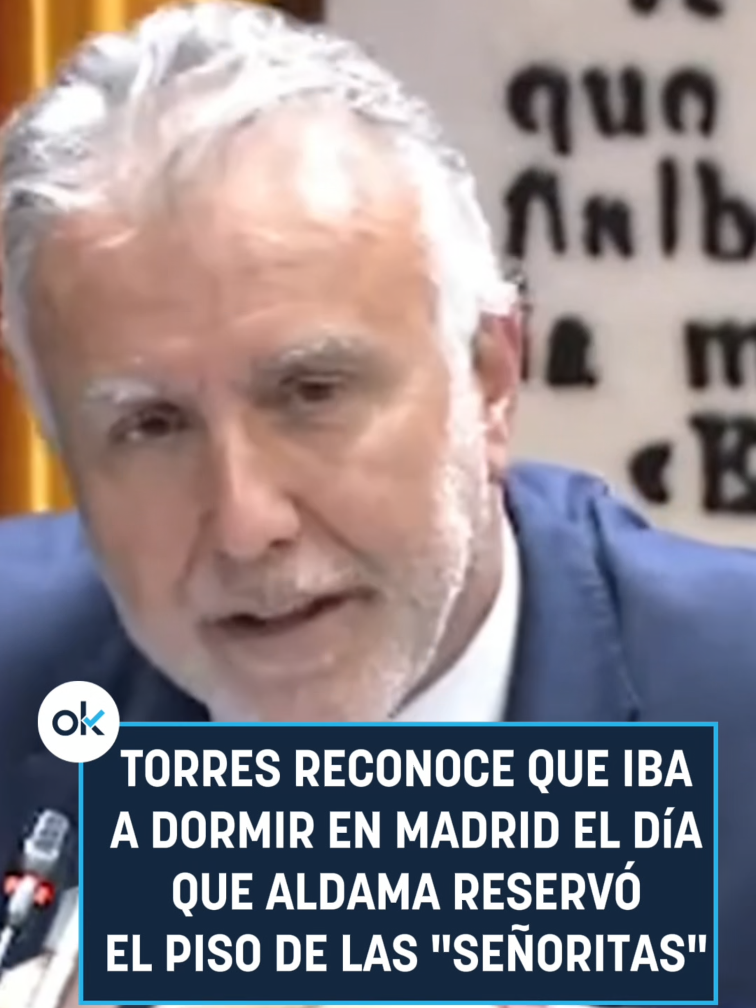 🗣️ Torres reconoce que iba a dormir en Madrid el día que Aldama reservó el piso de las 