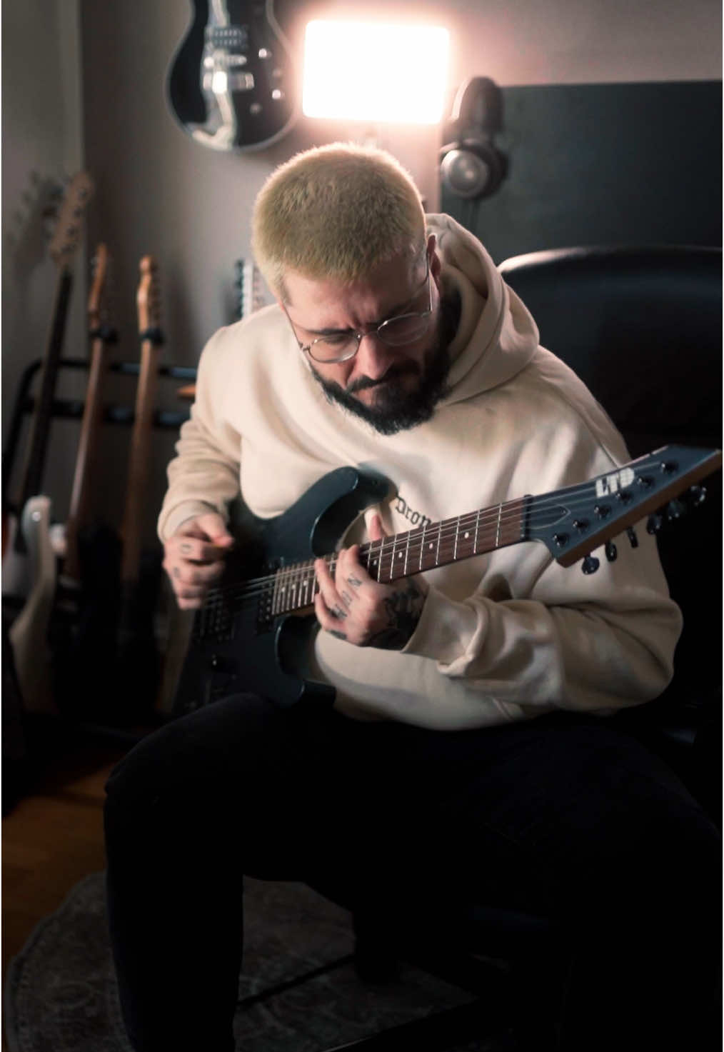 That’s my passion. Oh and im blonde #metal #metalguitarist #metalcore #chugchug #producer 