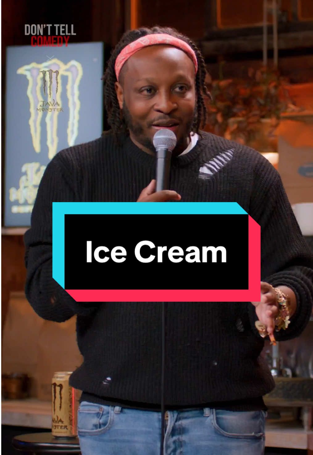 “Ice Cream” 🎤: @Gordon Baker-Bone  #donttellcomedy #gordonbakerbone #javamonsterpartner #standupcomedy #standup #comedy #jokes #funny