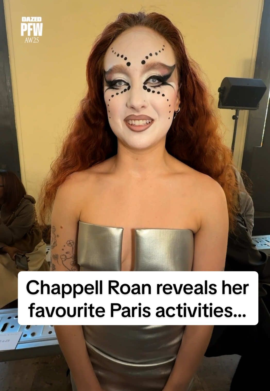 We endorse both these activities @chappell roan #chappellroan #rickowens #TikTokFashion #parisfashionweek #pfw #dazedfashiontv 