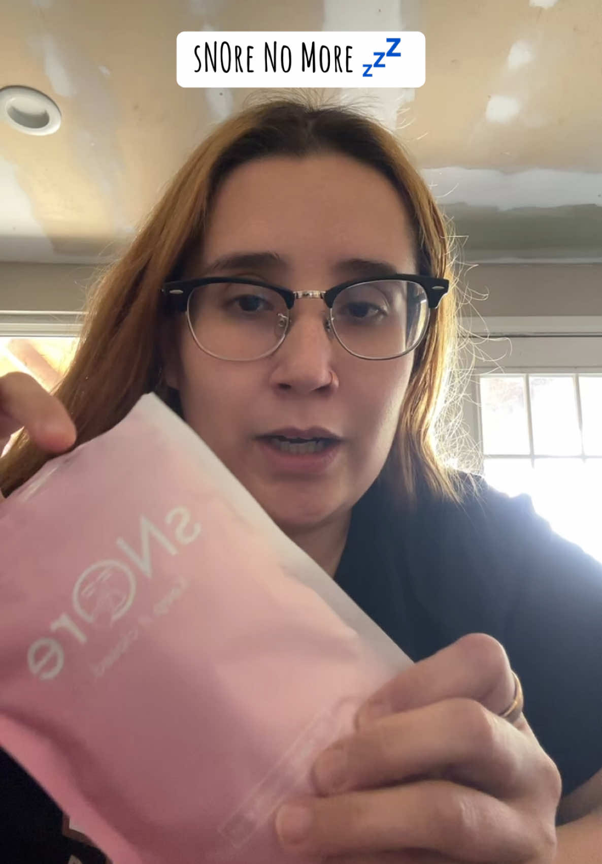 Join @Snore. and get their product! It has been so helpful and they also have a black color! #snore #snorechallenge #snorestrips #tiktokshop 