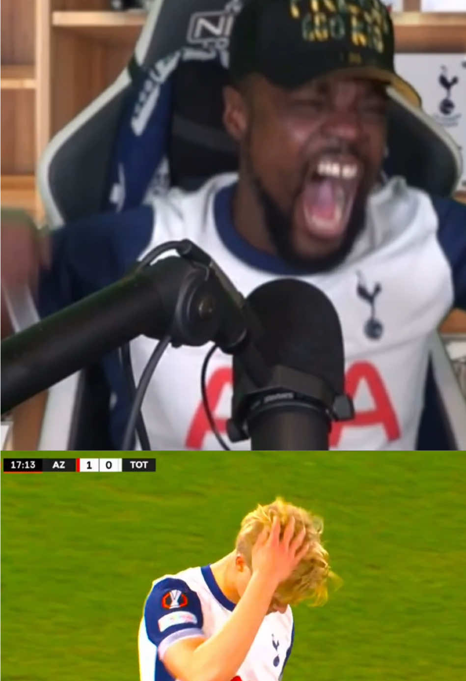 Own goal… #expressions #tottenhamhotspur #tottenham #europaleague 