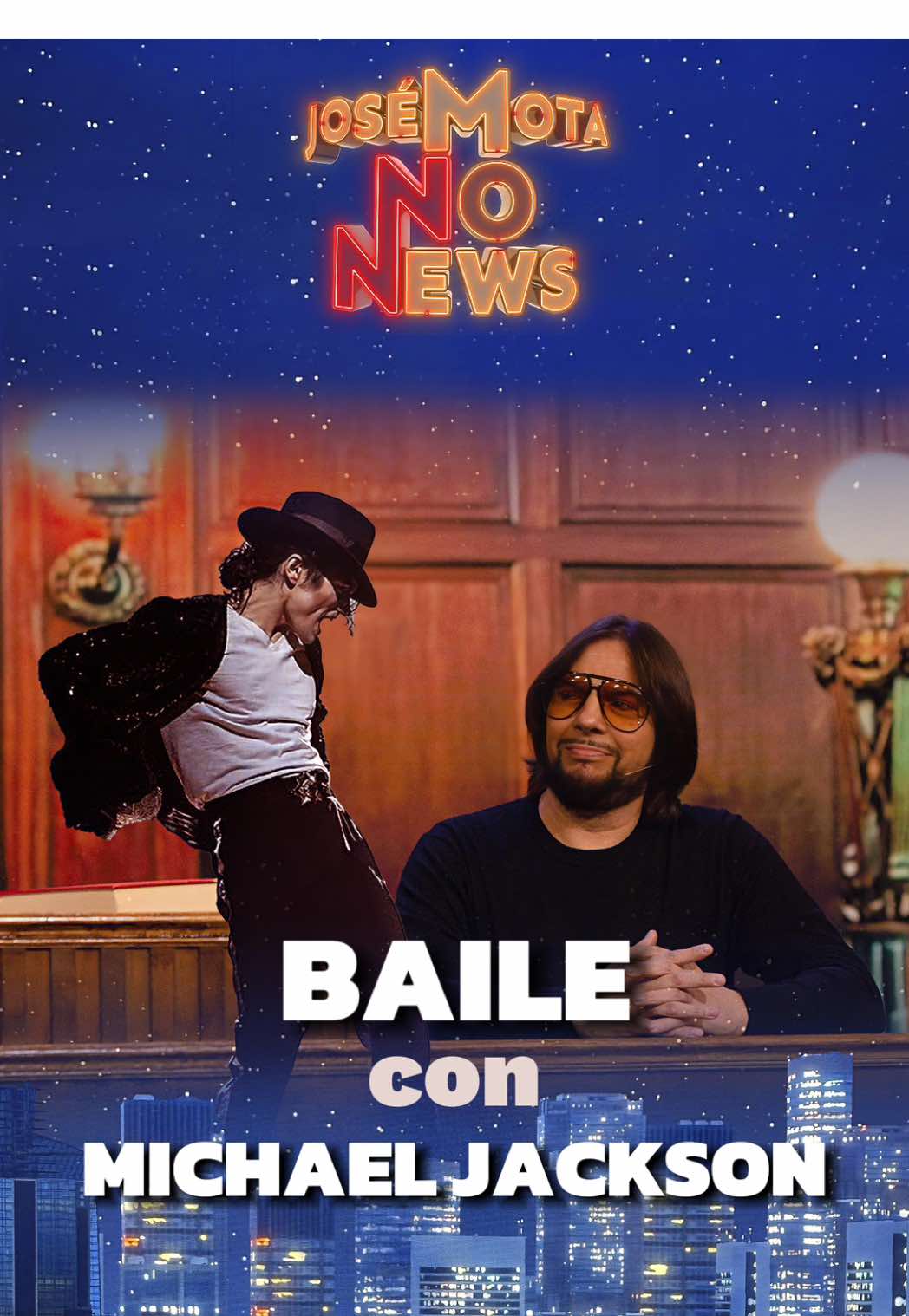 🕺✨ Joaquín Cortés y su peculiar encuentro con Michael Jackson… ¡historia de otro nivel! ¿Qué pasó cuando el rey del pop y el genio del flamenco se cruzaron? 🤯 Joaquín nos cuenta una anécdota única, de esas que no te esperas, pero que jamás olvidas. 📺 NO TE PIERDAS EL PRÓXIMO PROGRAMA 🗓 VIERNES | ⏰ 21:40 | 📍 TVE #JoséMotaNoNews #Humor #JoaquínCortés #michaeljackson 