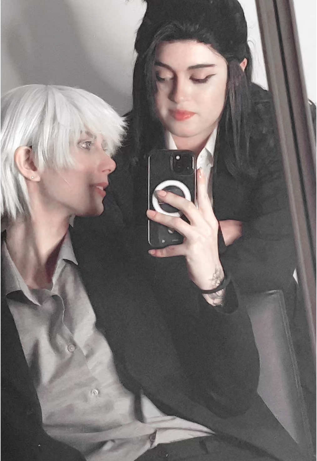 Yes we will #geto #gojo #gojosatoru #gojocosplay #getogojo @Sayuri 