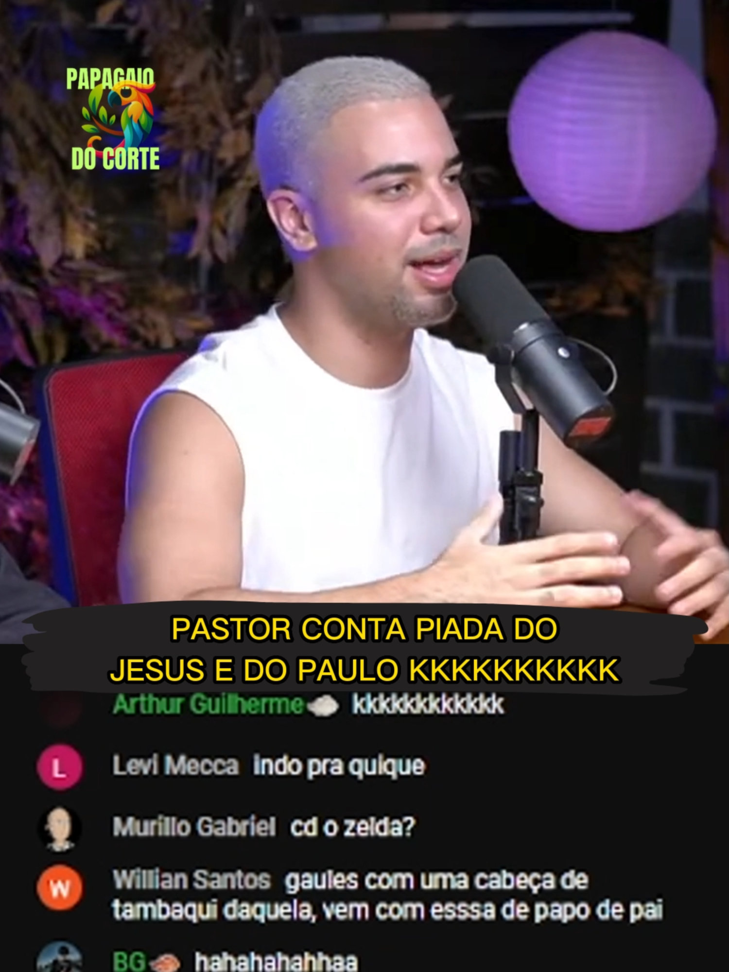PASTOR CONTA PIADA DO JESUS E DO PAULO KKKKKKKKKKKKKK #broxadasinistra #lilvinicinho #humor #piada 