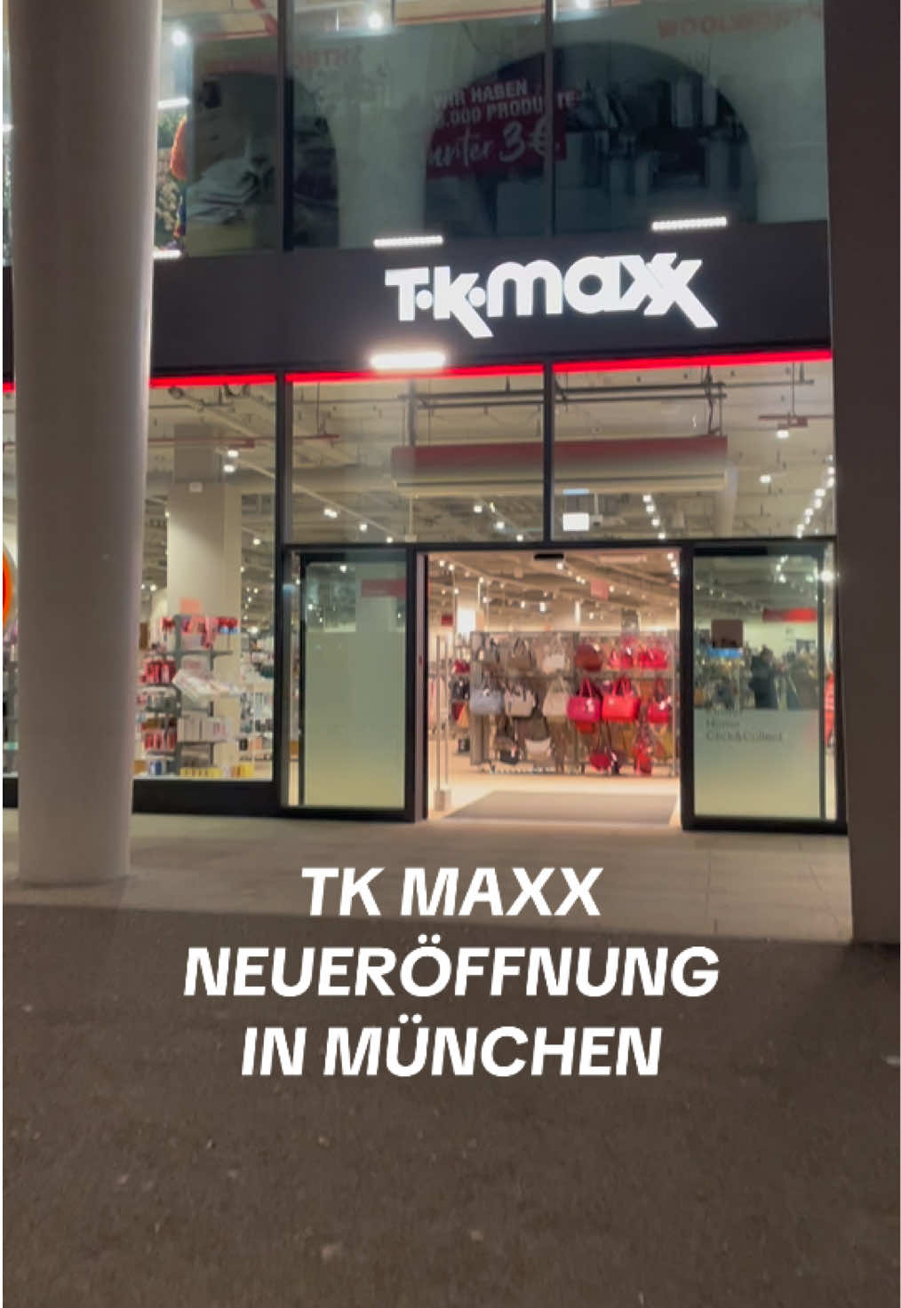 Neueröffnung von TK MAXX ❤️ #tkmaxx #münchen #neueröffnung #freiham #deko #juicycouture #koreanskincare #skincare #hellokitty #neu #empfehlung #portmonee #taschen #bags #schmuck #kleidung #shoppen 