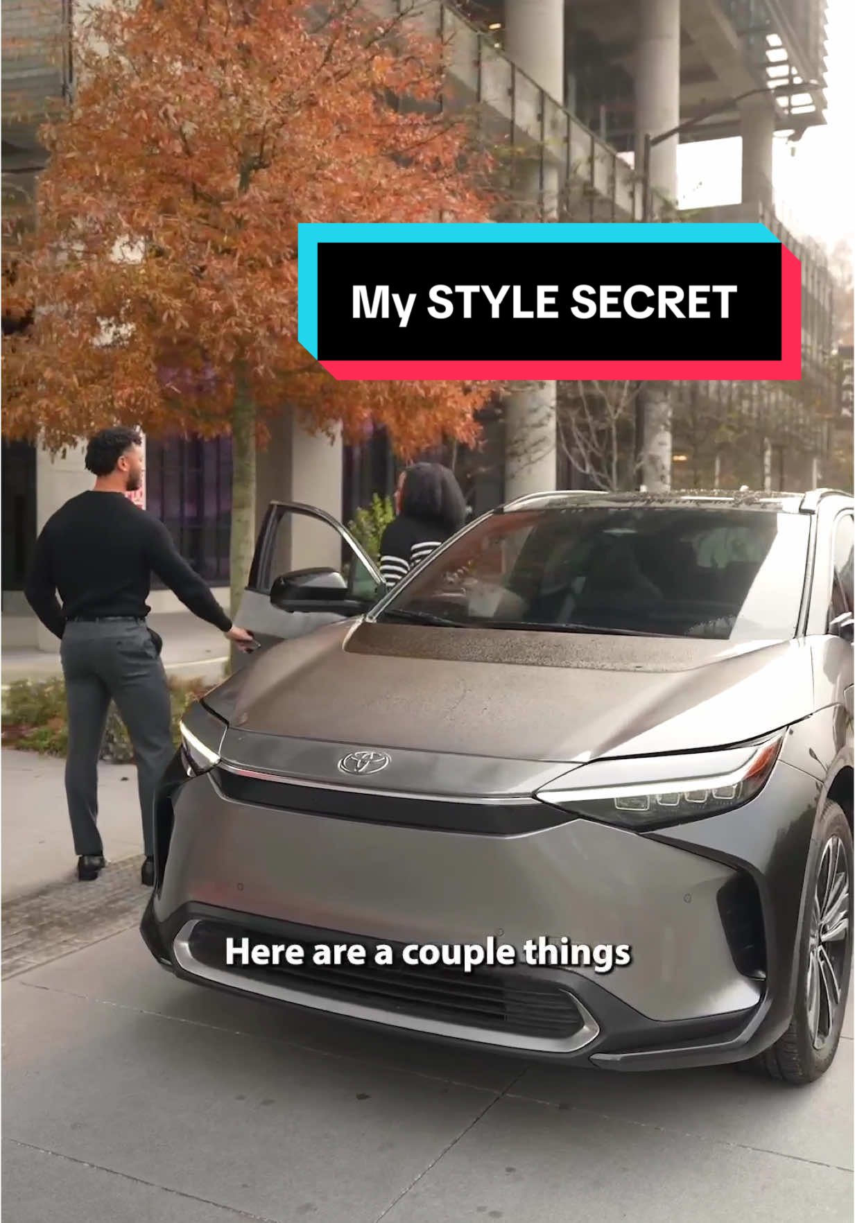 My Style Secret With @Toyota USA all-electric #bZ4X #ToyotaPartner #ad