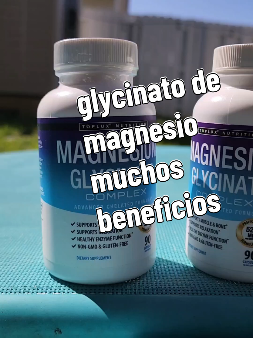 glycinato de magnesio muchos beneficios #tiktokshop #nutricion #saludable #salud #glycinatodemagnesio glicinato  @Toplux Nutrition 