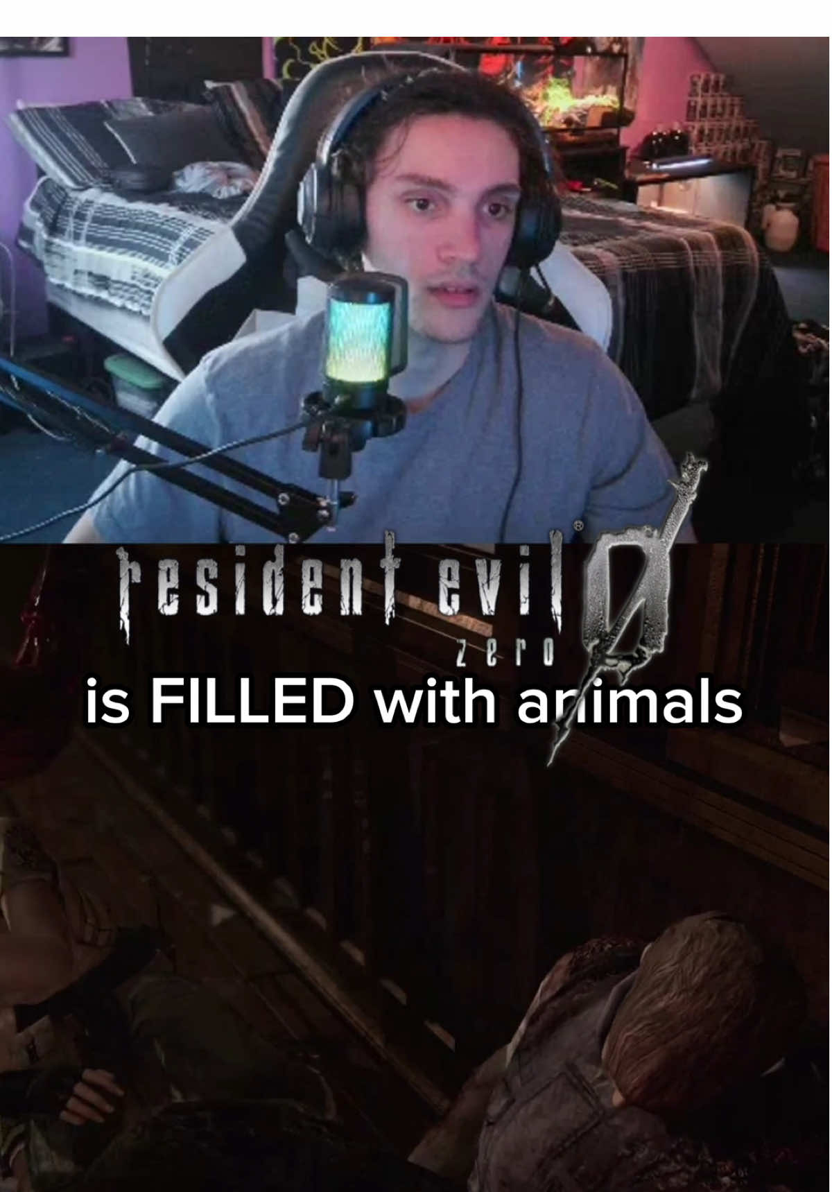 It’s like an evil safari, Twitch in my bio ;) #residentevil #residentevil0 #fyp #rebeccachambers #gaming #albertwesker #twitchclips #twitch #funny #xbox #playstation #pc