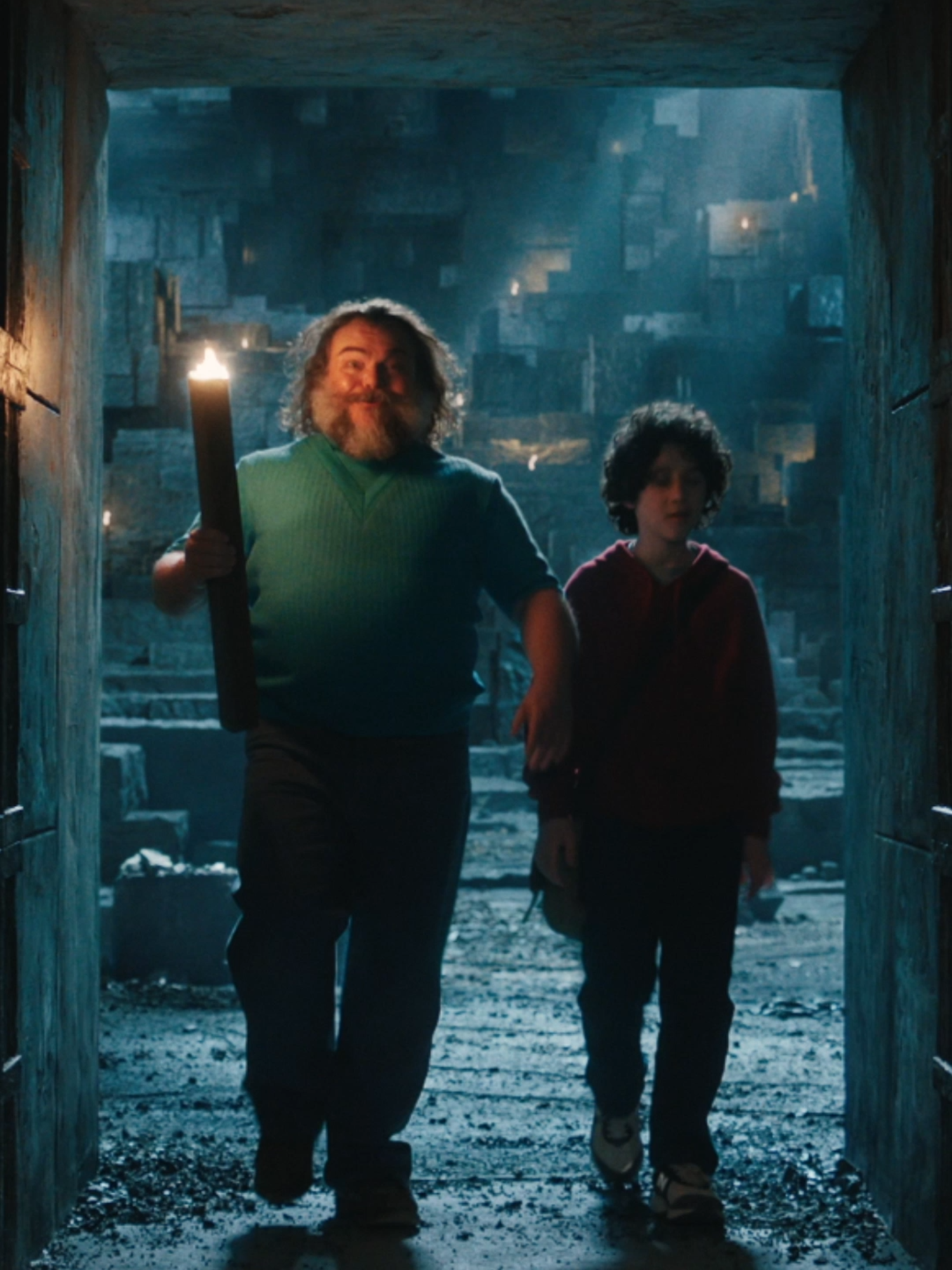 À vos pioches ! ⛏️ Minecraft, Le Film, avec Jason Momoa (Aquaman) et Jack Black (Jumanji), au cinéma le 2 avril. #Minecraft #MinecraftLeFilm #FilmTok #WBBEL #foryoupagе #fyp #MovieTok