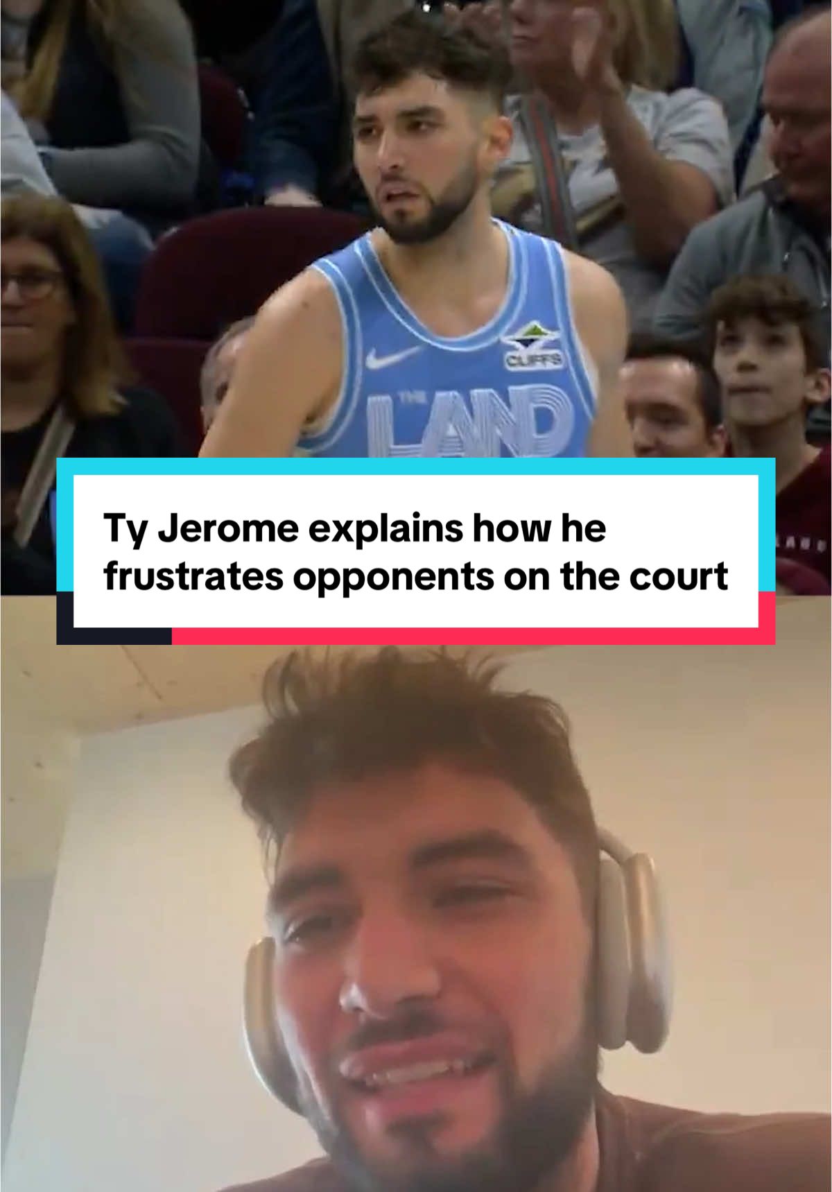 NBA players DO in fact realize that they complain about the same foul calls they get themselves. Well, at least Ty Jerome does. #NBA #basketball #clevelandcavaliers #cavs #cavaliers #RussilloPod 