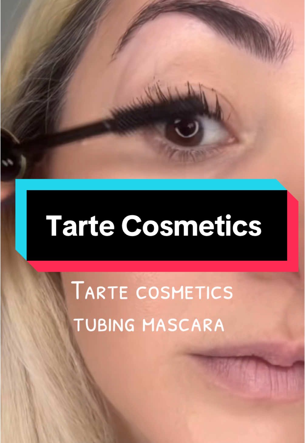 My fav mascara ever! @tarte cosmetics #tarte #tartecosmetics #tartetubingmascara #mascara #mascarareview #TikTokShop #tiktokshop #TTSLevelUp #springtok 