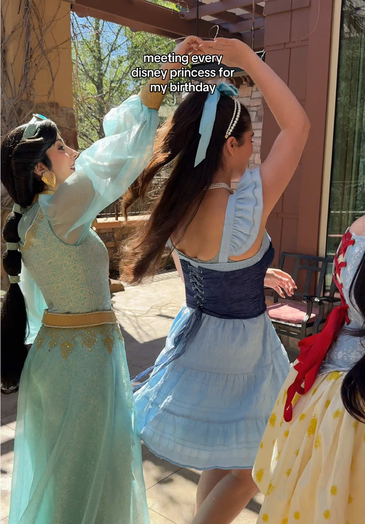 this was the cutest little experience and every princess was SO INTERACTIVE AND CUTIE rapunzel even played duck duck goose with the kiddos 🥹 @Disney Parks #disneyland #disney #snowwhite 