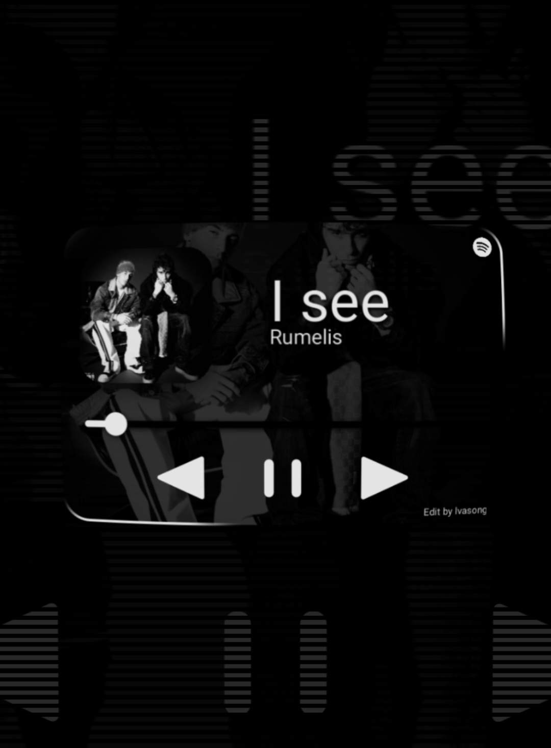 I see - @Rumelis  #rumelis #lyric #typography #lvasong 