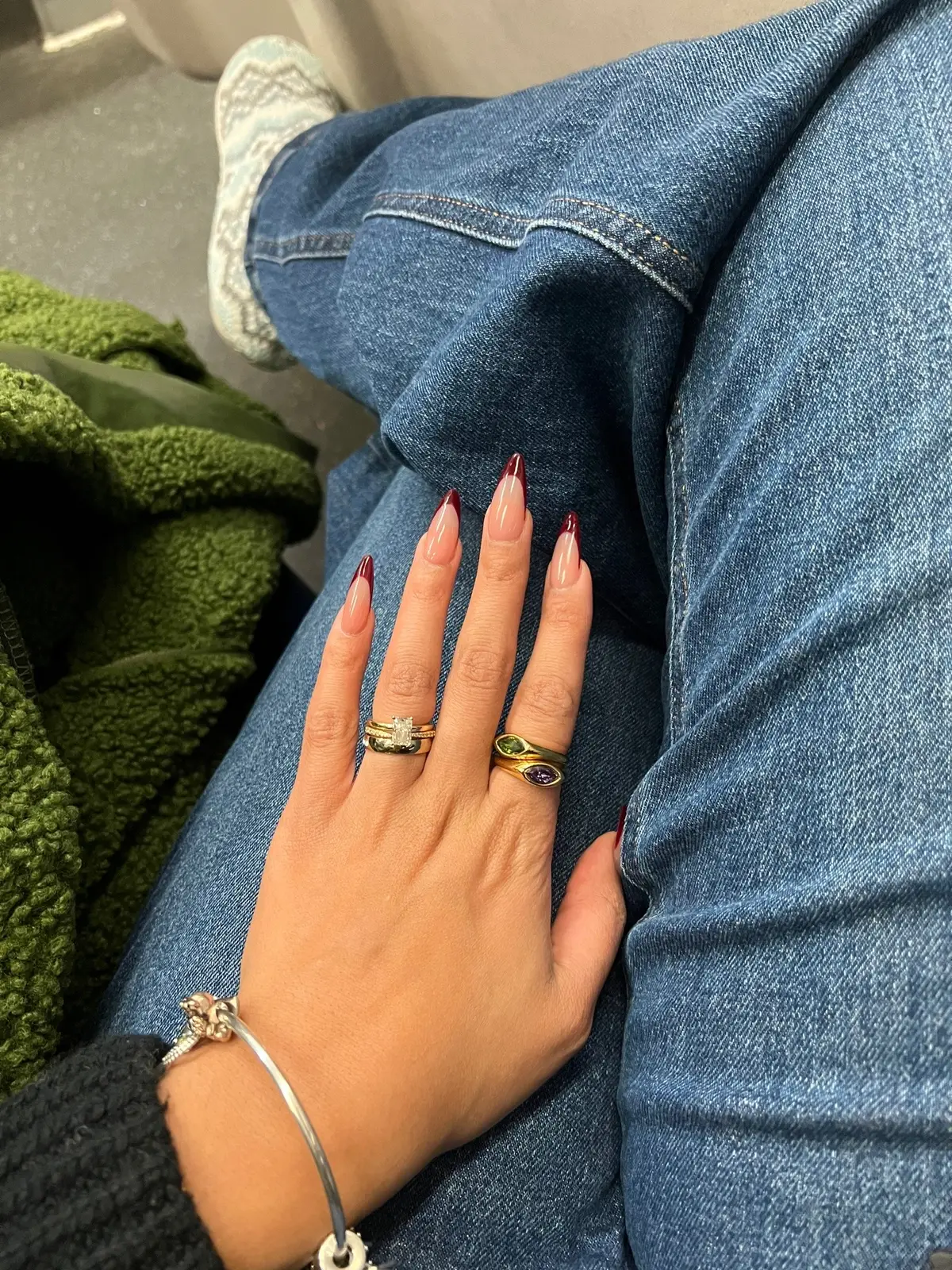 I never really liked to get my nails done and I did not like acrylics so when I started doing gel x nails, I loved them. The girlies were charging an arm and a leg and I respect that because that is their craft, but that was not a bill I was willing to pay, so I learned. I’m not going to say I am the most creative but when I want some thing best believe I am going to try my best to achieve that. Honestly, I should apply that to everything in life. I know I’m going to get it regardless.  That was just a sidenote for me and for you if you needed it 💕 