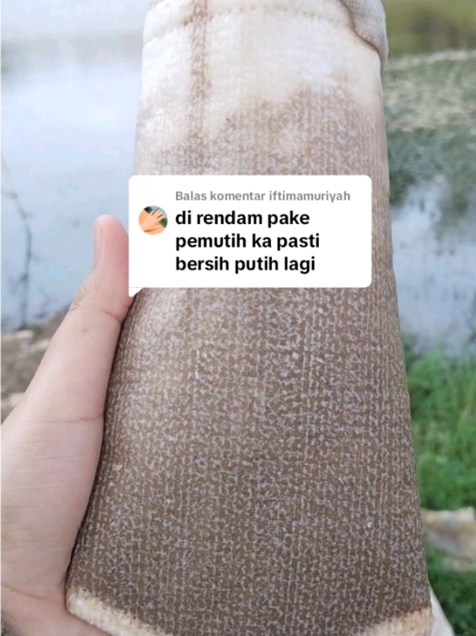 Membalas @iftimamuriyah  JIKA KERANJANG KUNING GA MUNCUL, BELINYA DI VIDEO YG AKU SEMATIN YA GUYS🥰 gabakal nyesel pakai filterair dari kain❗ #filter #filterair #dari #kain 