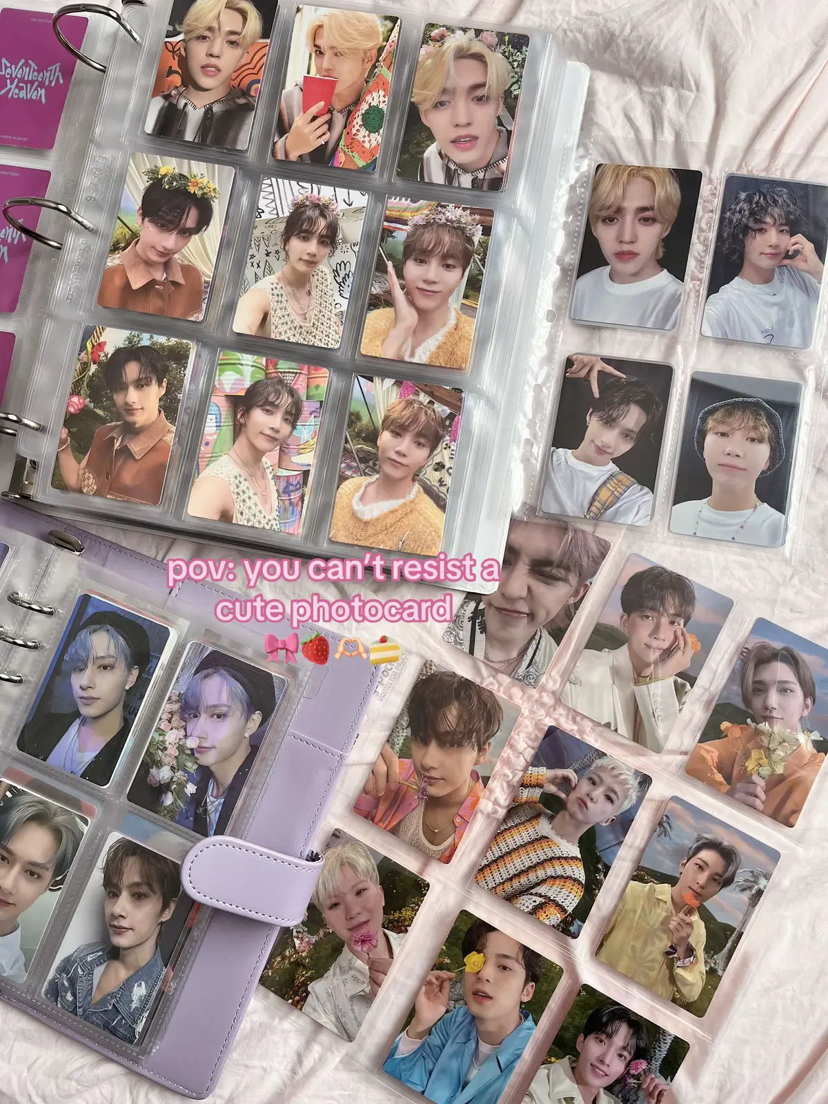 Sweet treat ✖️ Photocard treat ✔️ #kpop #kpopfyp #kpopcollection #seventeenkpop #seventeen17_official #kpopaesthetic #seventeenalbum #seventeencarat #carat #scoups #wonwoo #jeonghan #seungkwan 