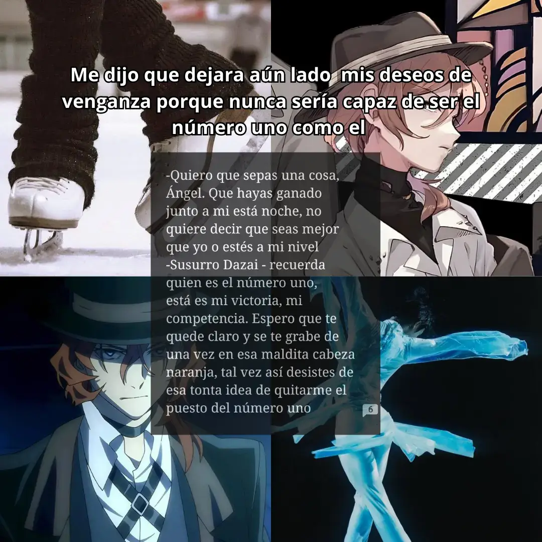 Eso Chuuya no te dejes  ⛸️:Una venganza casi perfecta  ❄️: wattpad 👤: Apple_Dan #fyp #dazaixchuuya #chuuyaxdazai #chuuzai uzai #dachuu #skk #soukoku #fanfic #dazai #chuuya #osamudazai #chuuyanakahara #paratii #anime #bungoustraydogs #bsd #tiktoksacamedelflop😭☝️ 