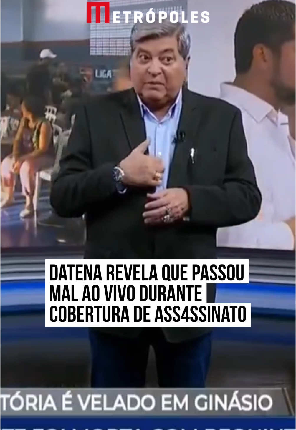 O apresentador José Luiz #Datena fez um desabafo emocionado durante a edição do “Tá na Hora” desta quinta-feira (6/3), que repercutiu o enterro de Vitória, uma #adolescente de 17 anos que foi brutalment3 ass4ssinada após passar uma semana desaparecida em Cajamar, na Grande #SãoPaulo. Ao comentar o crime bárbaro, o comunicador veterano confessou que passou mal, chegando a ligar para seu médico. “Meu coraçãozinho já tem seis stents e um infarto. Ontem, eu pensei que fosse ter outro. Sinceramente, até liguei para o doutor Carlinhos hoje porque eu não estava me sentindo bem. Acredito que muito por causa disso, porque isso é de deixar a gente sem chão”, lamentou o apresentador do “Tá na Hora”, ao exibir o último adeus da jovem Vitória. Datena seguiu seu relato deixando uma mensagem reflexiva sobre fé e #esperança em meio à tragédia: “Ela já está ao lado de Deus Pai Todo-Poderoso, o que está aí [no enterro] é apenas o corpo. Que ela finalmente descanse em paz depois de uma vida curta e um final de vida tão terrível”, lamentou o comunicador durante a edição de seu jornalístico. #EntretêNews