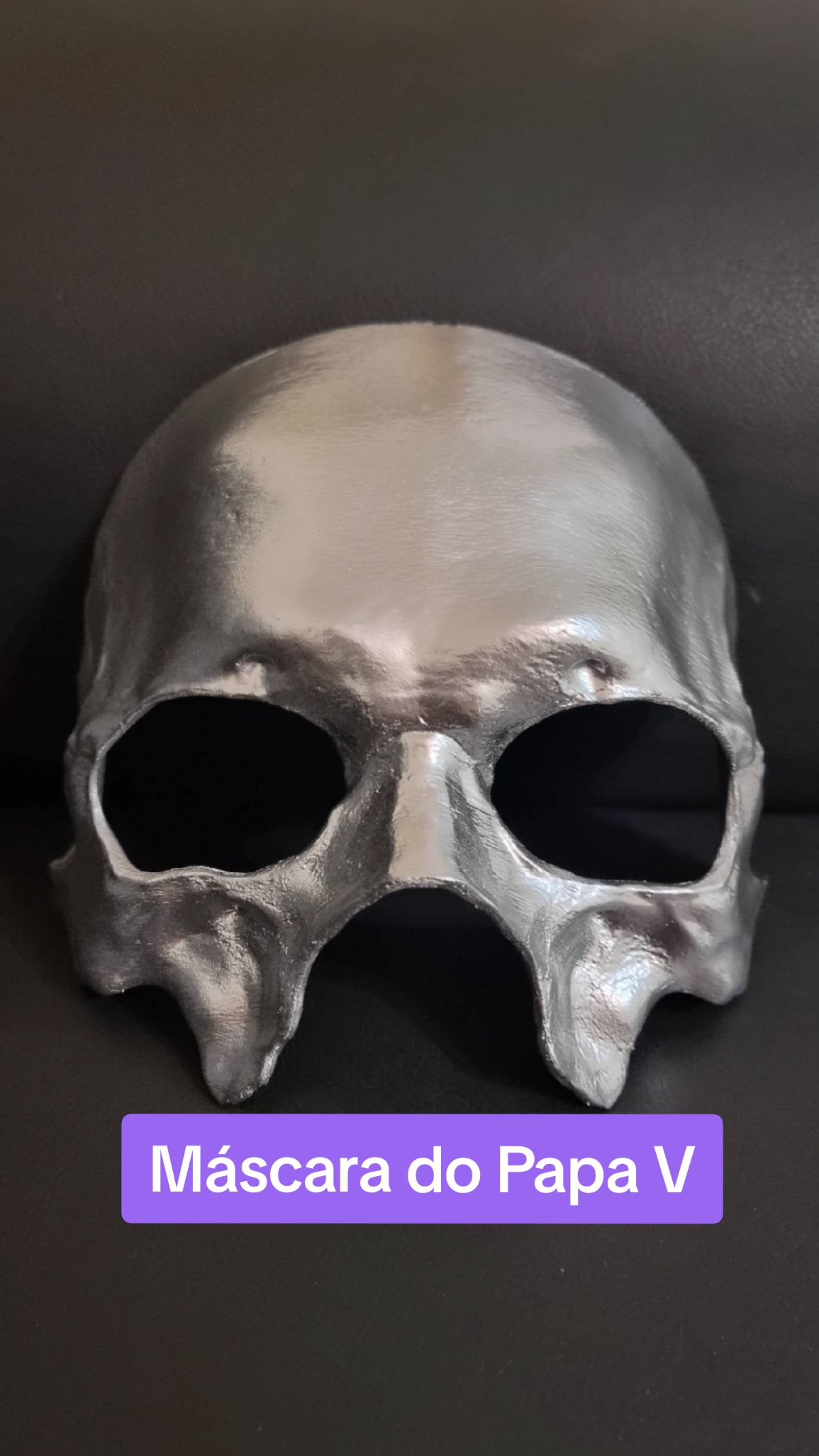 Máscara do Papa V Perpetua do Ghost à venda! #ghost #papav #papa5 #skeleta #mask 