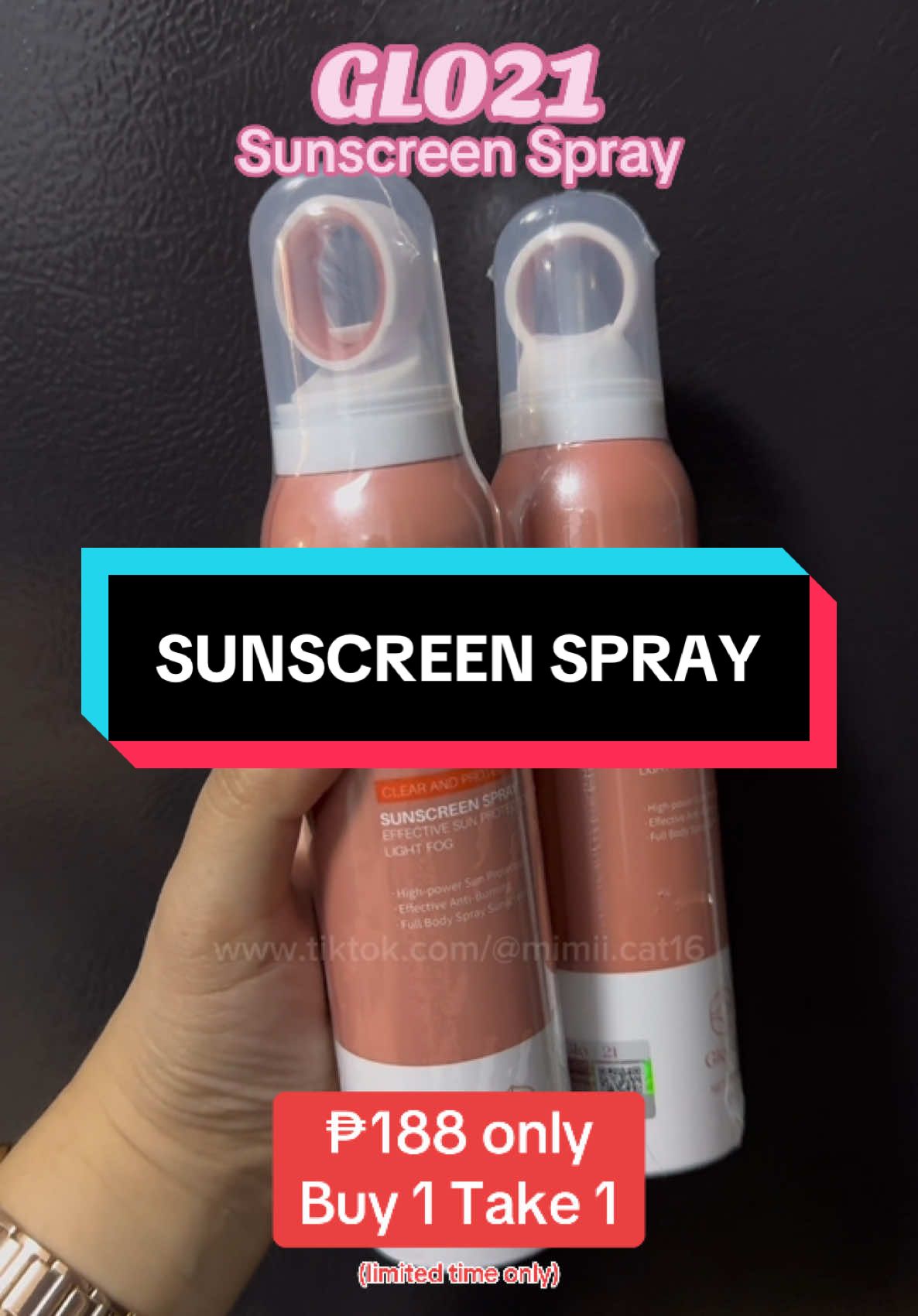 Must have‼️ Lalo ngayon na sobrang init at malapit na ang summer outings!  #sunscreen #sunscreenspray #viral #trend #trending #sale #budolfinds #fyp #fyppppppppppppppppppppppp #fypage #foryou #spray #Summer #musthave 