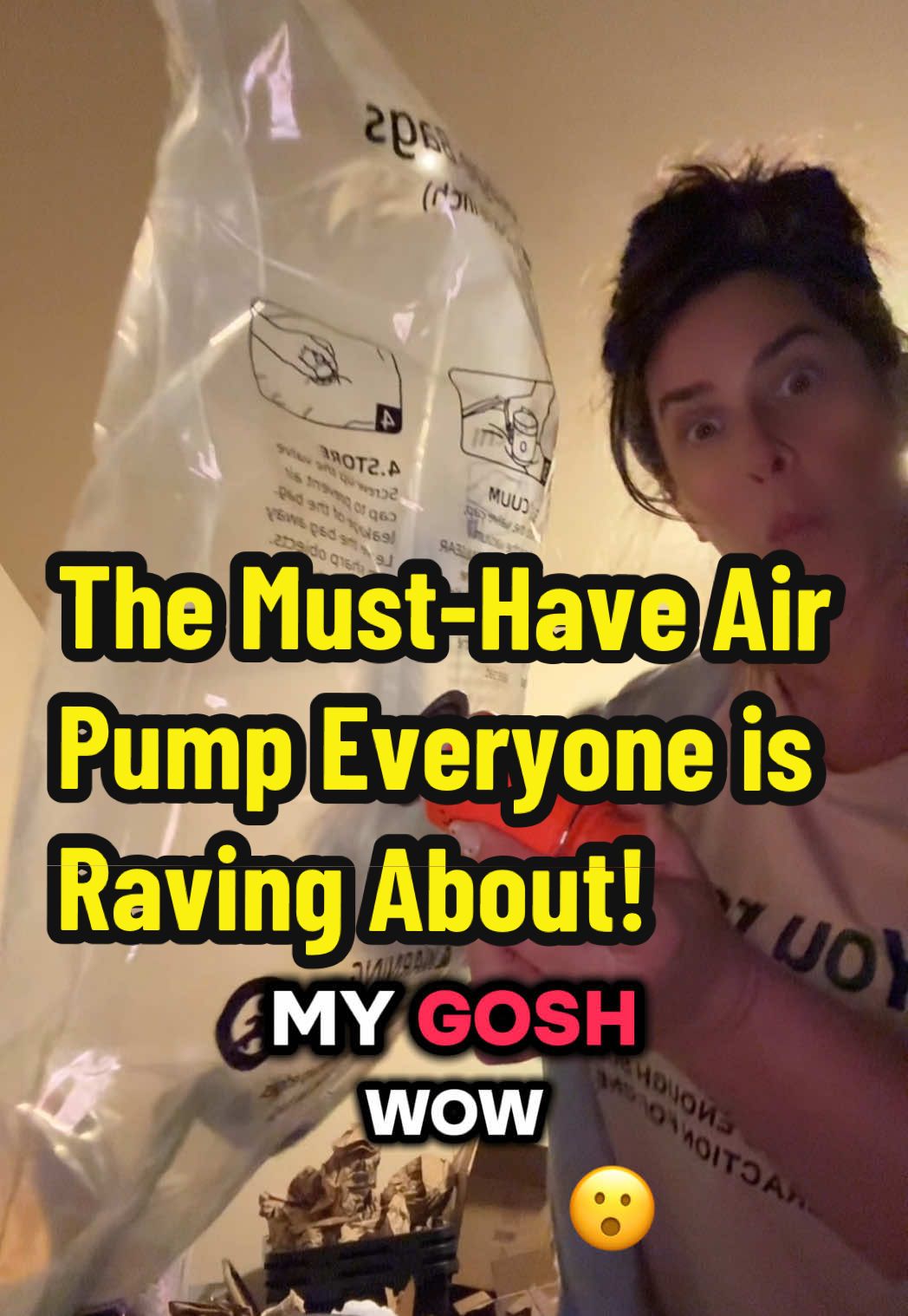 Worse voiceover ever 🤪 #flextail #flextailgear #outdoorpump #airpump #vacuumseal #springcleaning #getorganized #organize #organizewithme #momlife #fyp #iyyk #spotlightfinds #CleanTok #cleaning #cleaningtiktok #cleanwithme #imjustagirl #clean#cleaningmotivation @FLEXTAIL 