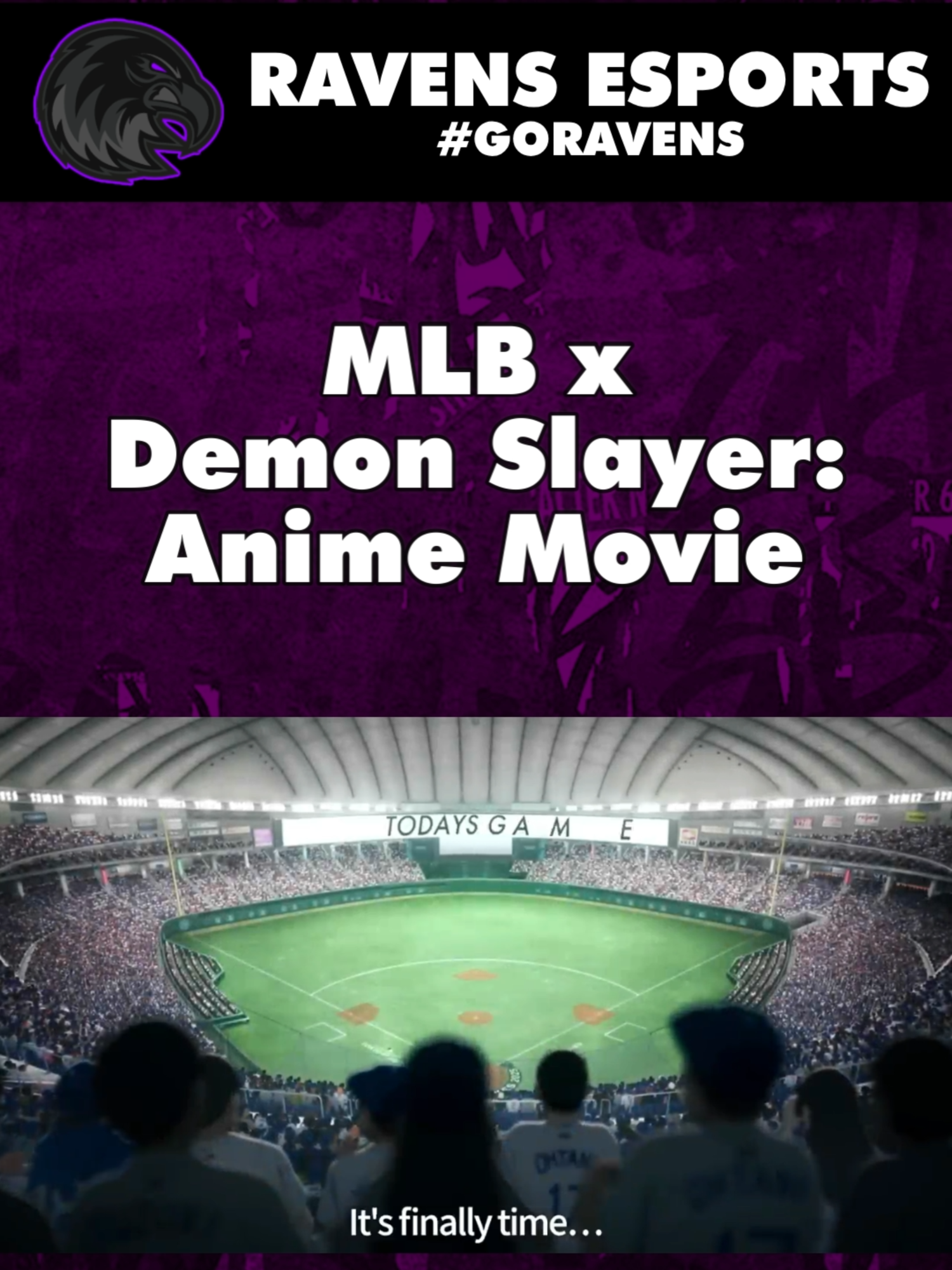 MLB x Demon Slayer: Anime Movie / Tanjiro vs Ohtani #anime #mlb #demonslayer