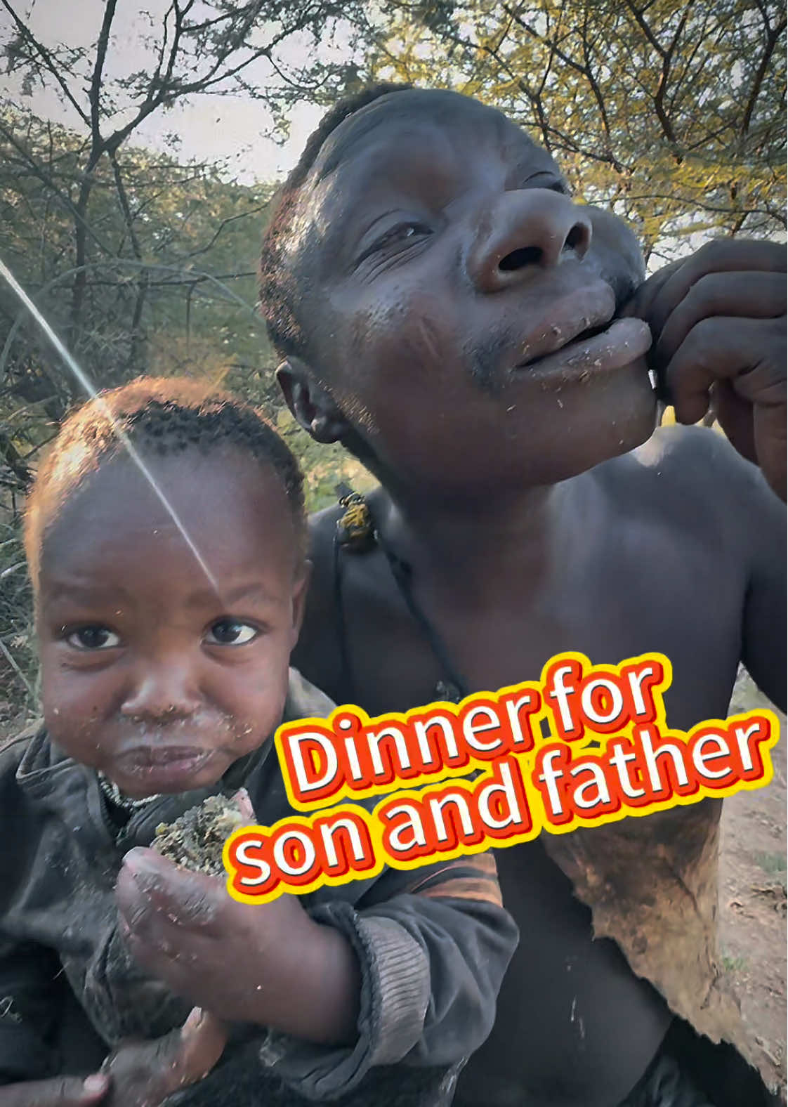 Dudukwe Dinner for son and father #Dinner #son#father#Love family 