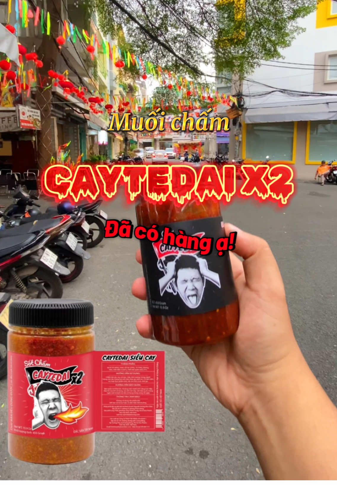 Muối chấm Caytedaix2 của anh Lâm Vlog có hàng rồi ạ! #sotchamcaytedai #sotcham #sotchamlamvlog #muoichamcaytedai #muoicaytedai 