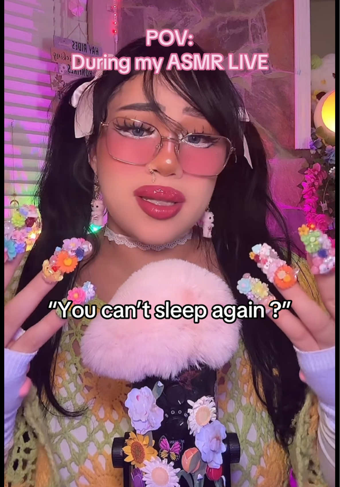 Everyone is welcome💕 Come join & relax! I pray an overwhelming sense of peace, relaxation, sleepiness & love, overtakes your minds, and your hearts, to put you at ease while in my ASMR LIVE✨ #asmrlivenow #asmrlive 