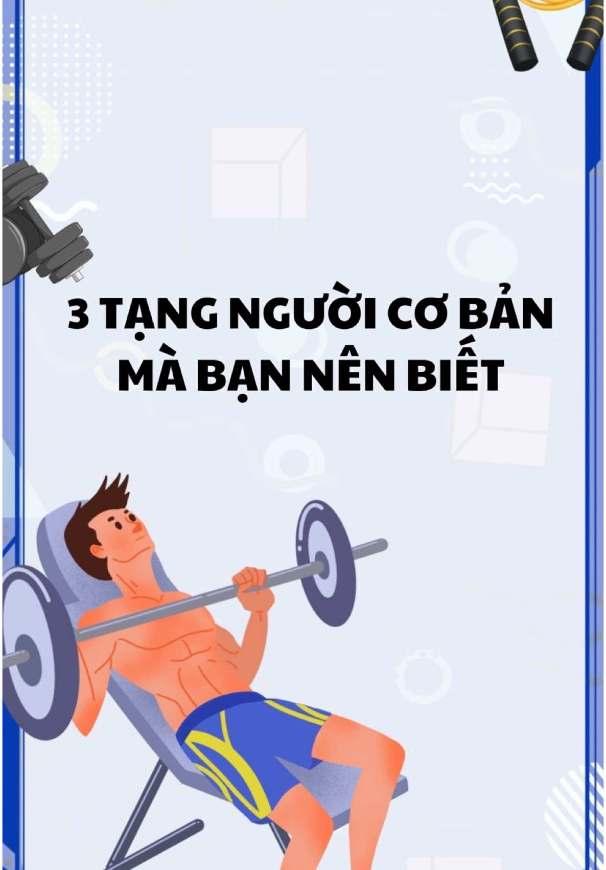 3 tạng người cơ bản mà có thể bạn chưa biết #xuhuong #ectomorph #mesomorph #endomorph #tangcogiammo #tapluyen #tapluyengiamcan 