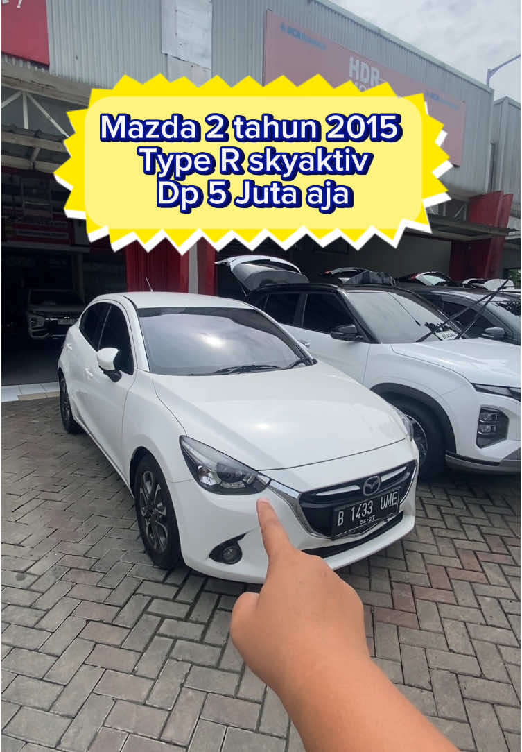 Ready... Merek : Mazda 2 Varian : Type R skyaktiv Tahun : 2015 Warna : Putih Mutiara Odo :  95.xxx Pajak : 4-2025  Nopol : Ganjil TANPA PERANTARA...!!! - Surat Lengkap - Dokumen Fullset - Good Condition - Service Record - Bebas Banjir & Tabrakan - Siap Inspeksi & General Check - Kaki2 Senyap - Cat 100% Orisinil - Bodi Masih Mulus - Transmisi Mantap - Interior Bersih & Rapih - Tidak Bau Rokok Garansi Showroom 1thn Mesin & Transmisi BISA KREDIT SYARIAH PAKET BUNGA MURAH PAKET PROMO DP MURAH Paket TDP Sudah Termasuk ✓ Angsuran Pertama ✓ Asuransi ✓ Garansi Mesin dan Transmisi ✓ Layanan Darurat 24 Jam Harga cash CALL,- nego sampai jadi Info lebih lanjut hubungi 📞  0859-5969-2961 Alvin Atau hubungi LINK di BIO BENEFIT BELI MOBIL BEKAS DI HDR MOBILINDO & GUDANG BOIL : 1. Jaminan mobil bukan bekas Tabrakan 2. Jaminan bukan bekas banjir 3. Jaminan surat surat lengkap dan Absah 4. Layanan Darurat 24 Jam Meliputi : ✓ Gratis Layanan Derek Di Seluruh Indonesia ✓ Gratis untuk Pembukaan Kunci Mobil ✓ Gratis untuk Layanan Pengantaran Bahan Bakar Darurat ✓ Gratis Layanan Jumper Baterai/Aki Darurat ✓ Gratis Biaya Ganti Ban Serep ✓ Gratis Pemeriksaan Kendaraan ditempat Cari Kami di Google Maps HDR Mobilindo Bursa mobil sumarecon  (buka setiap hari) #mazda2second #mazda2bekas #mazda2rskyactiv #mazda2rskyaktif2015 #mobilbekasberkualitas #mobilbekasmurah #bursamobilsummareconserpong #hdrmobilindo 