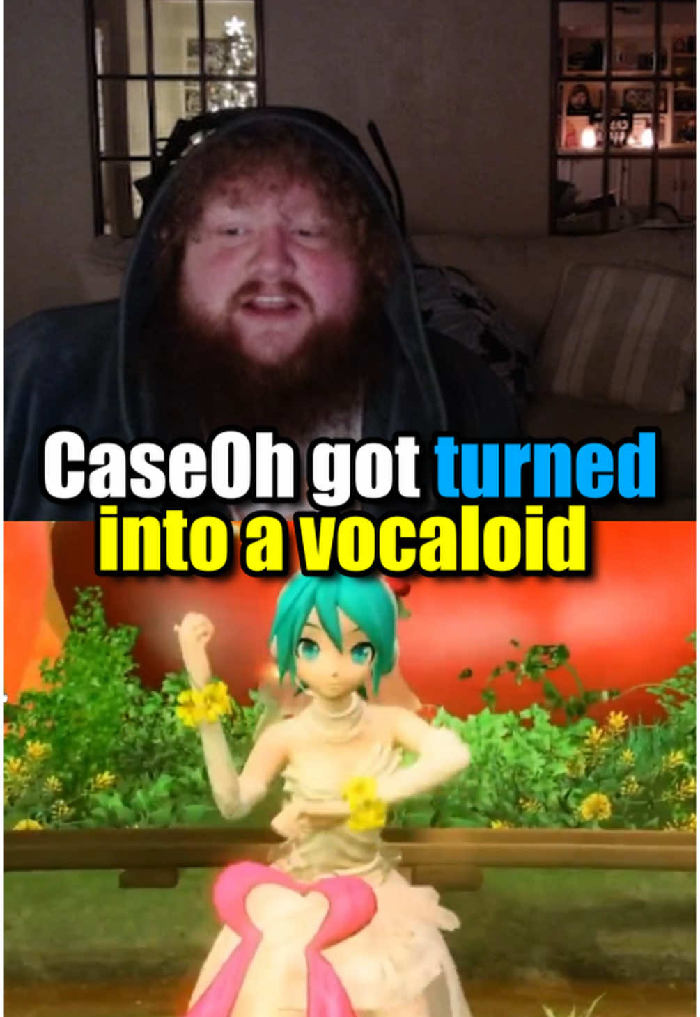 CaseOh got turned into a Vocaloid character 😭 #caseoh #hatsunemiku #vocaloid #vocaloidmiku #caseohgames #caseohclips #caseohfunnymoments #caseohfunnyclips #clips #miku 