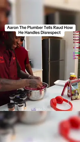 Aaron The Plumber Tells Raud How He Handles Disrespect #fyp #raud #aarontheplumber #zeusnetwork 