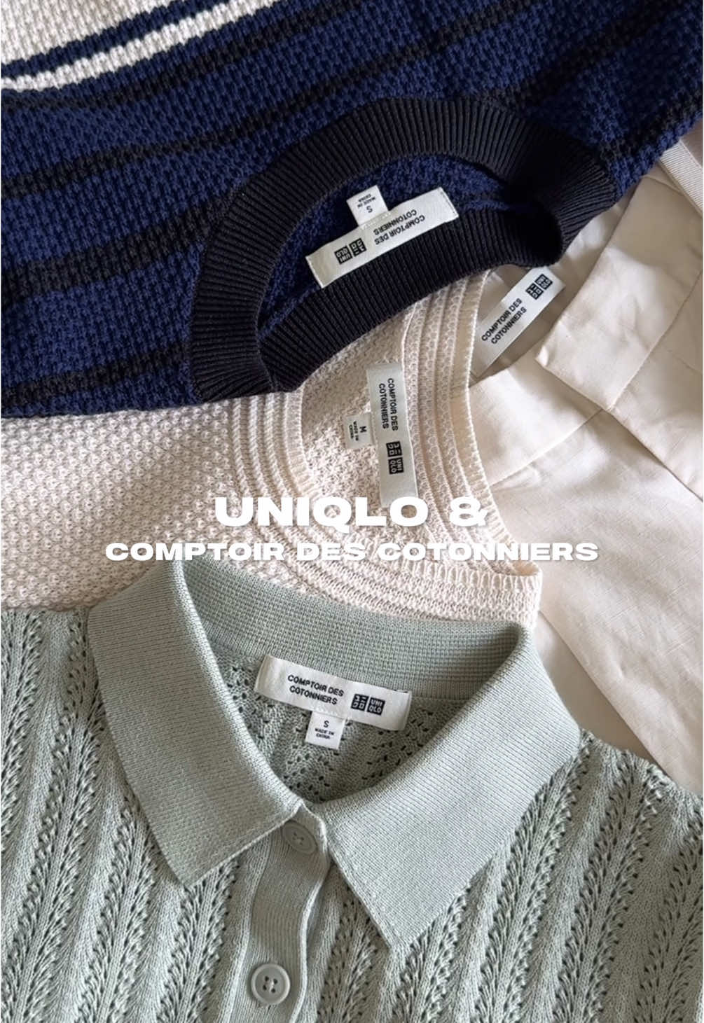 🤩คอลใหม่ UNIQLO & COMPTOIR DES COTONNIERS จึ้งจริงงงงง มาแต่งสามลุคเป็นสาวปารีเซียงกัน #UniqloThailand #ComptoirDesCotonniers #OOTD