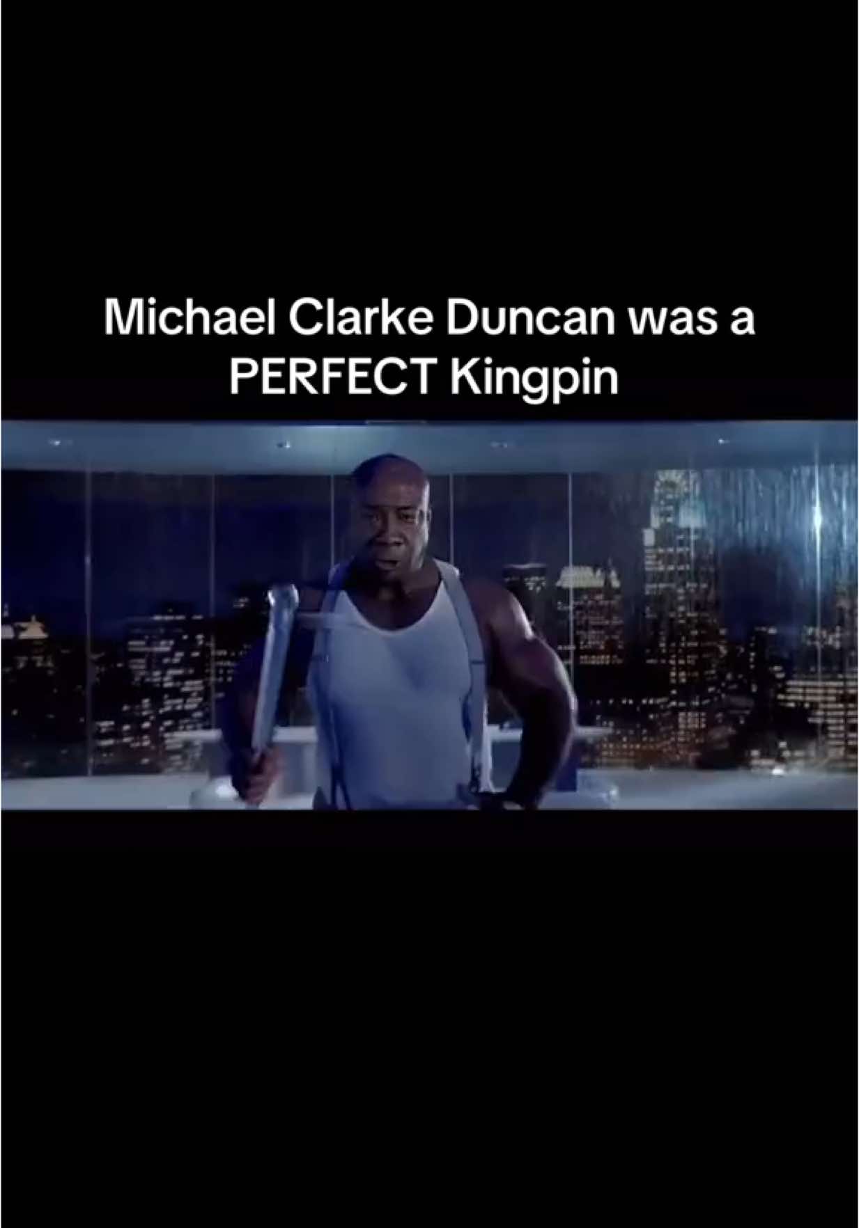 Michael Clarke Duncan was a PERFECT Kingpin in DAREDEVIL (2003) 🍿 #daredevil #daredevilbornagain #blurayangel #movie #movieclip #michaelclarkeduncan #kingpin #benaffleck #marvel #mcu 