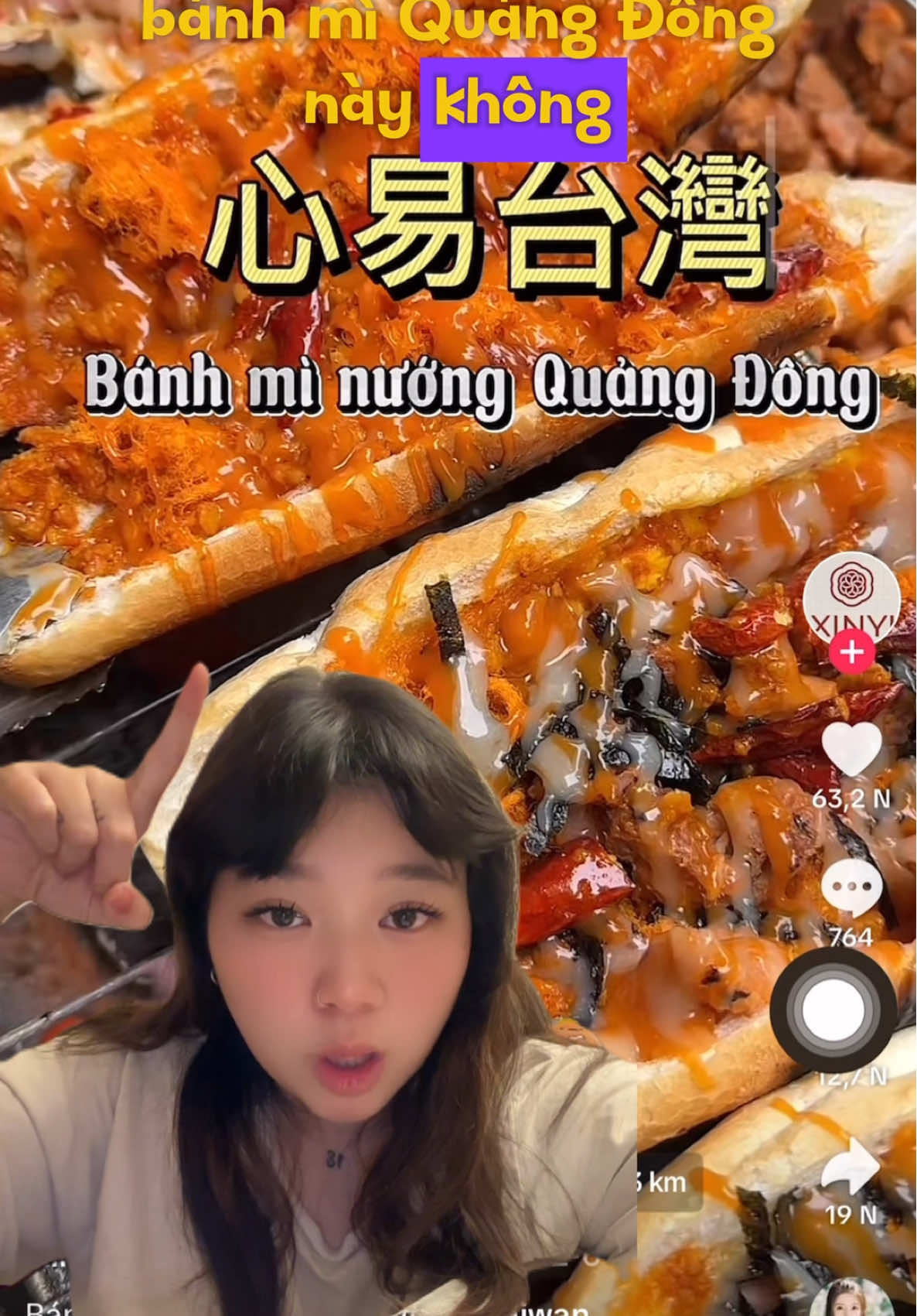 Review chân thực bánh mì nướng Quảng Đông #ReviewAnNgon #AnCungTikTok #fyp #xuhuong 