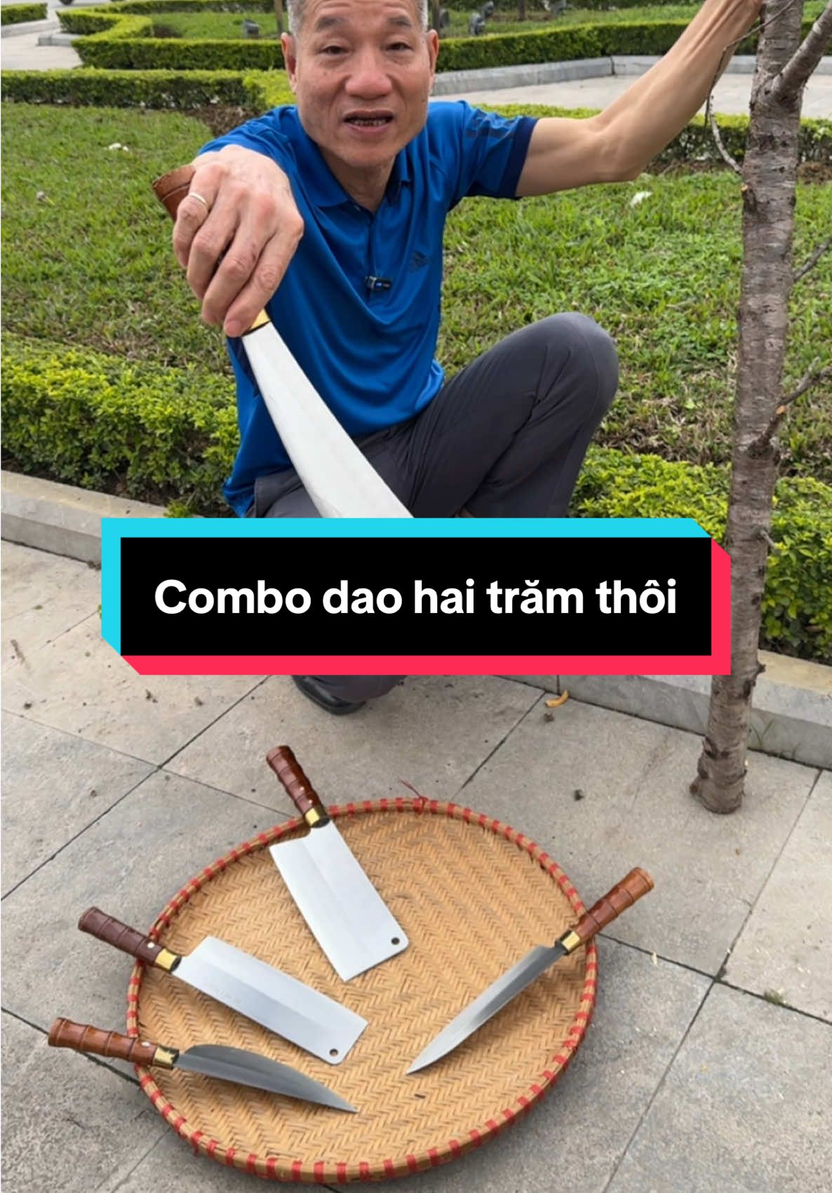 VN038 Bộ 5 dao thép nhật không gỉ chặt xương lọc thịt #thinhhanh #xuhuong 