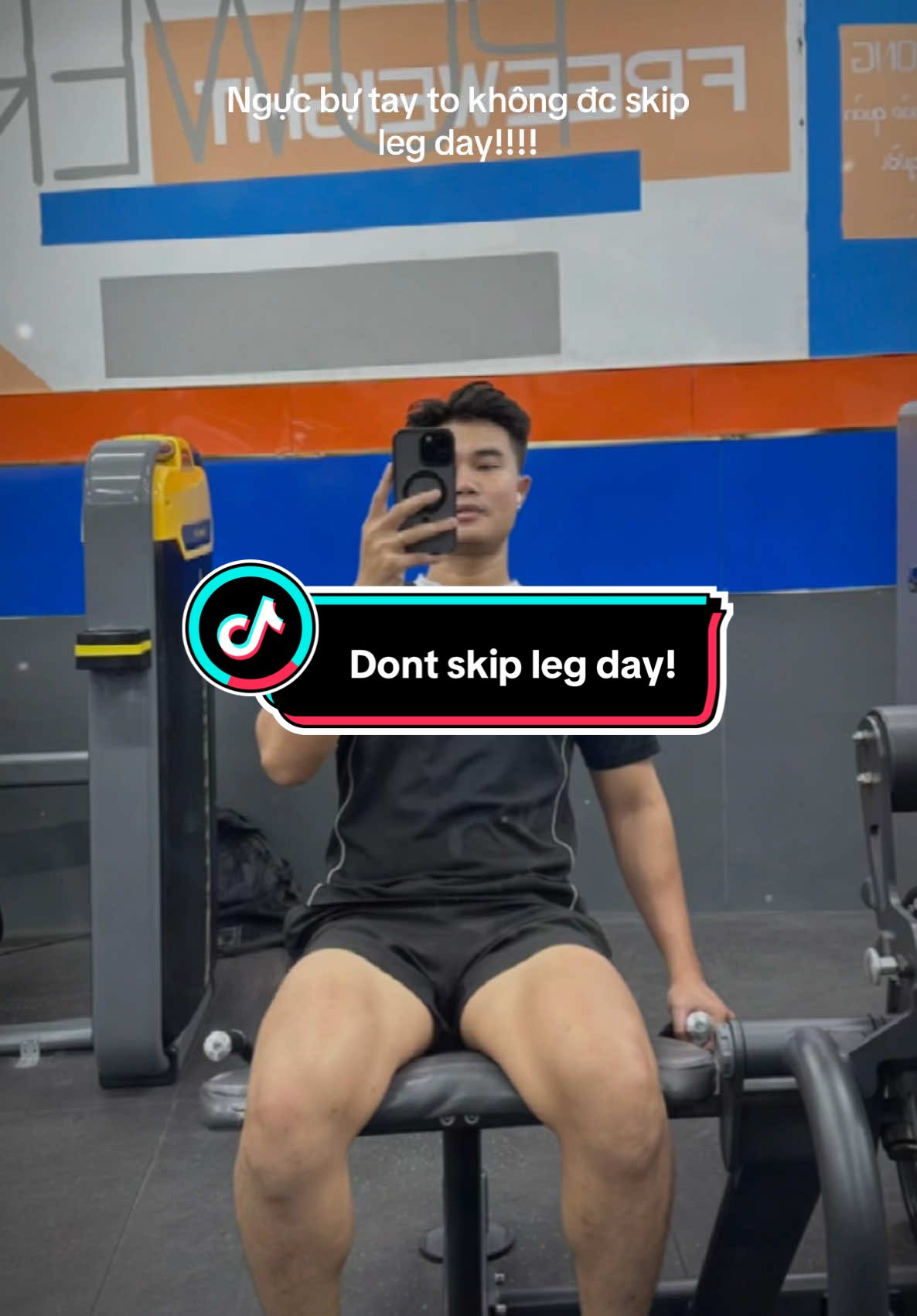 Dont Skip Leg day!!!!    #CapCut #gym #viral #legday 