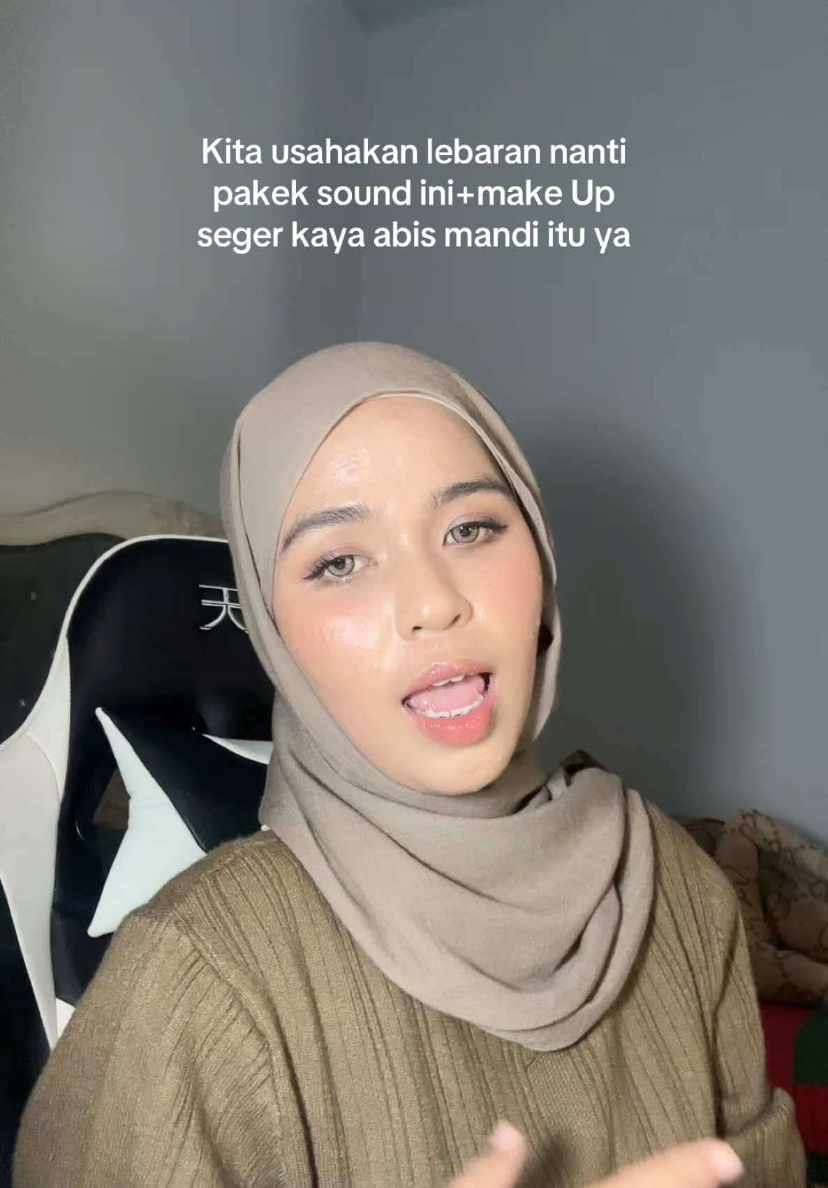 Ok mari kita usahakan ya😋 #trendlebaran #makeuptutorial #makeupfresh 