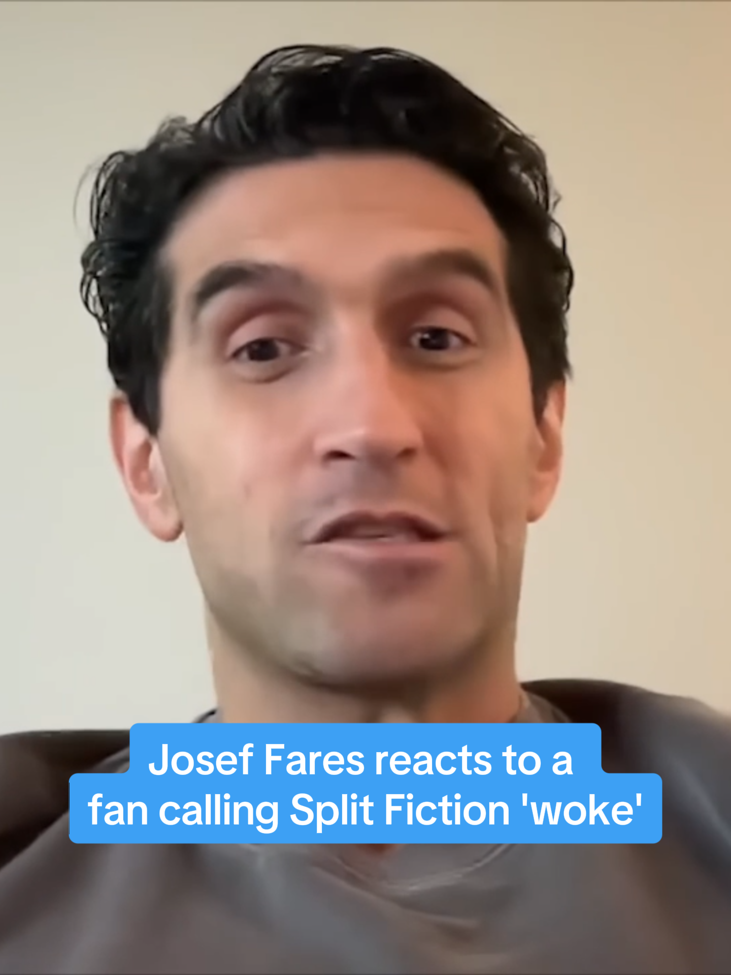 Josef Fares responded to comments on YouTube about Split Fiction being 'woke'. 🎥: YouTube / FallDamageFallDamage #splitfiction #gaming #joseffares #eagames 