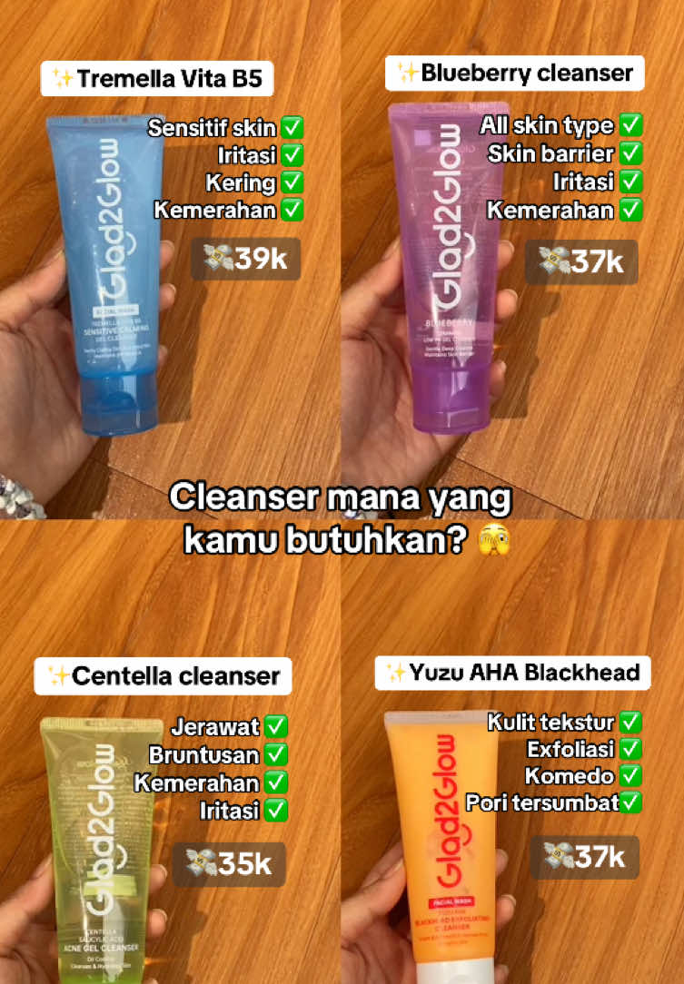 #glad2glowsensitivemoisturizer #cleanserglad2glow #facialwash #TremellaVITA #glad2glow #g2g #SkinCare101 #racunskincare #fyp #xyzbca #ramadhansale #bigsale #belilokal #fypage #bismillahfyp #fyppppppppppppppppppppppp 