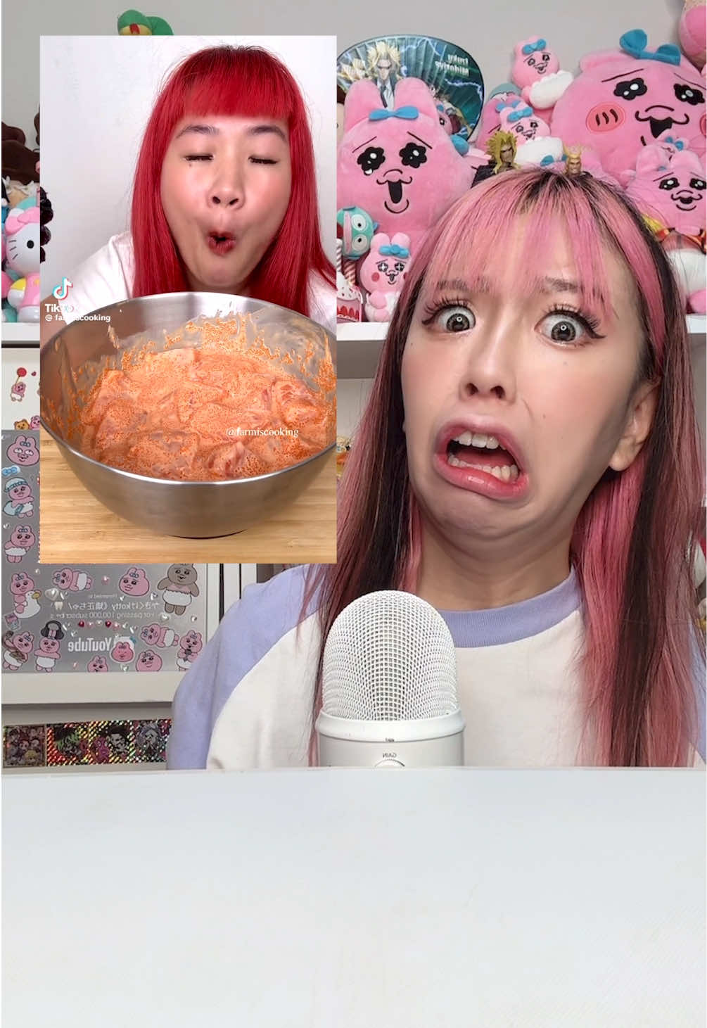 話題のサーモンサラダ食べてみた #mukbang #asmr #먹방 #サーモン @ฟาร์มกำลังทำอาหาร 